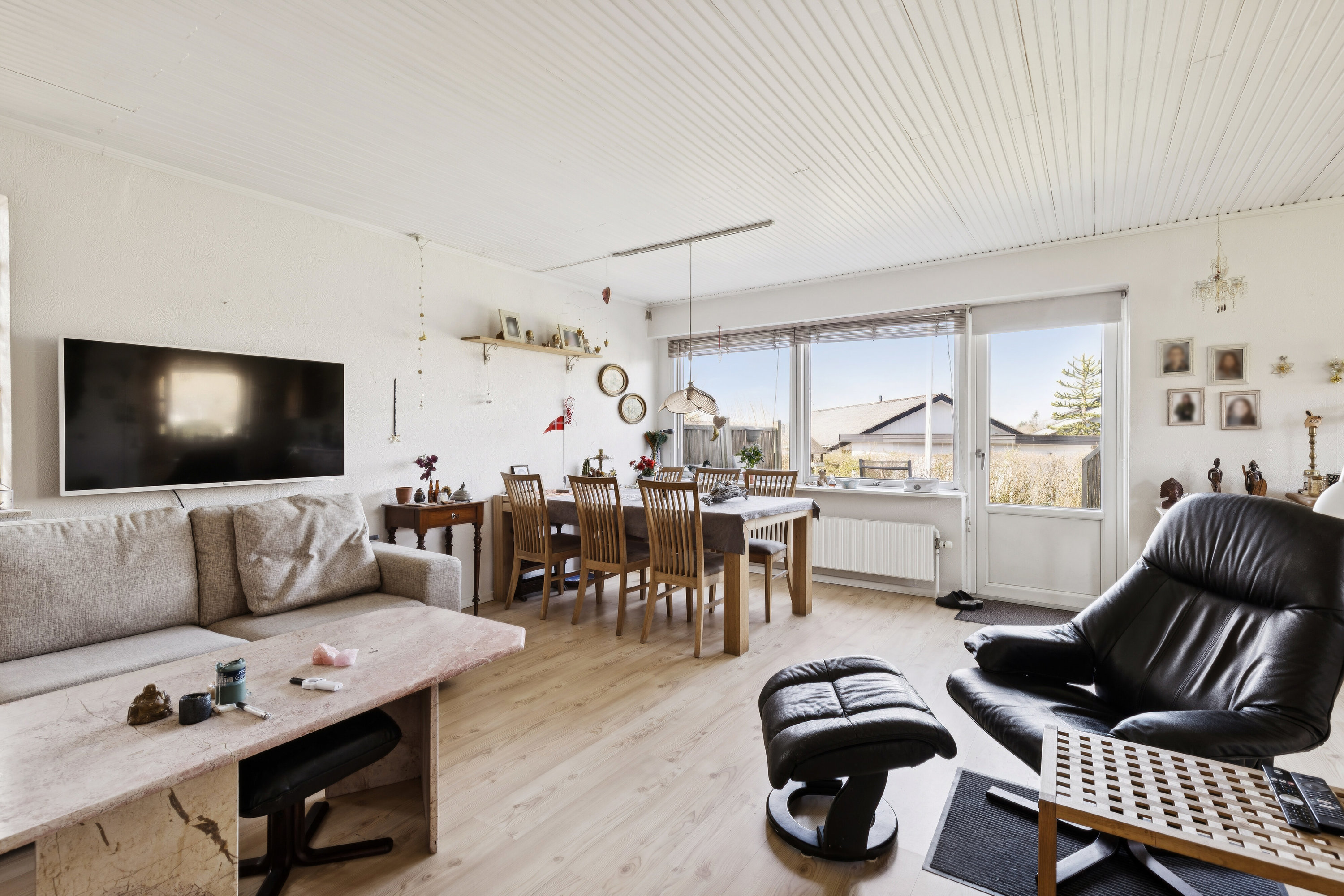 Fremhævet stue billede i fuldskærmstilstand. Billede af Bruunsmindevej 2, Toksværd, 4684 Holmegaard