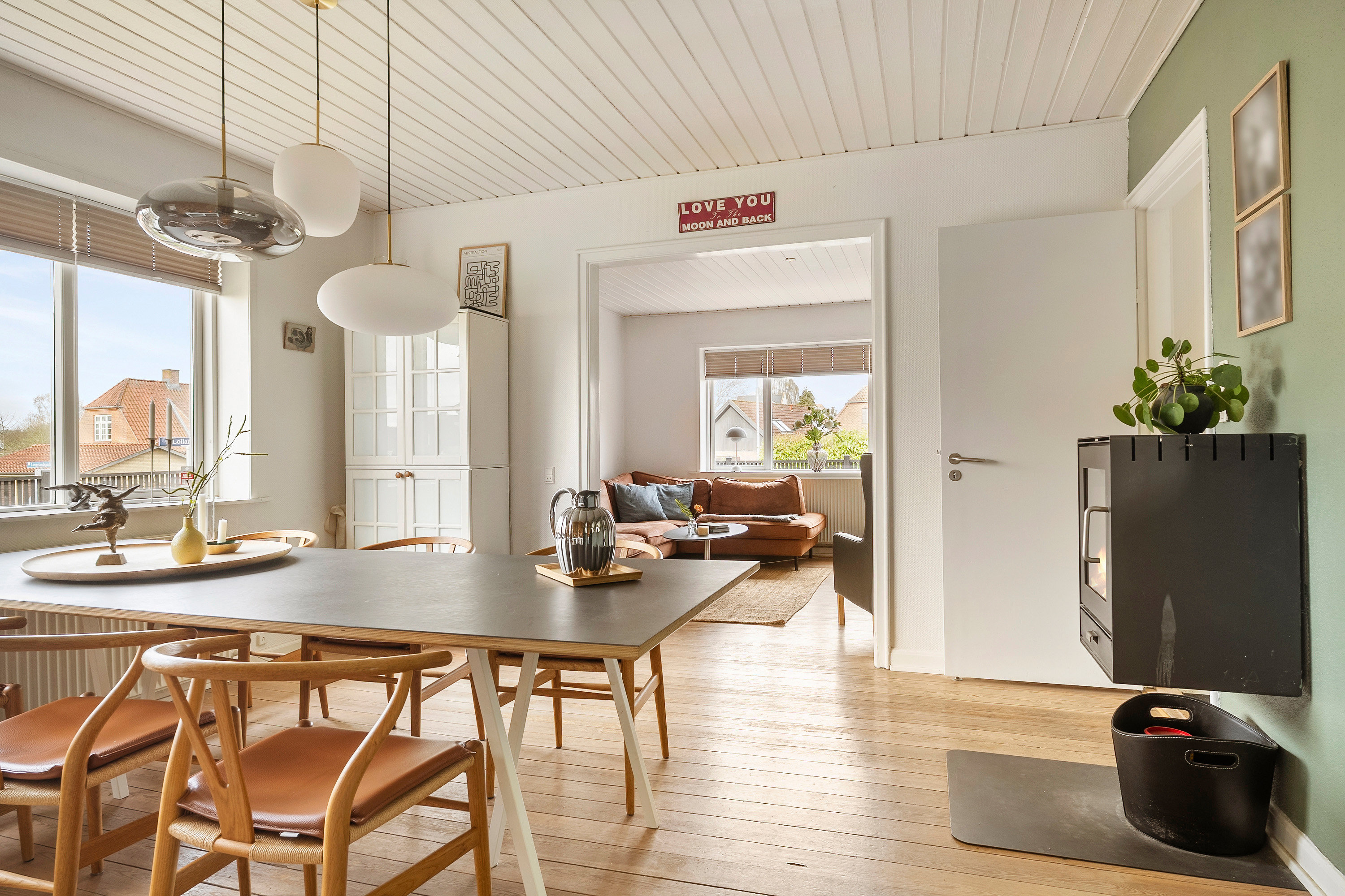 Fremhævet spisestue billede i fuldskærmstilstand. Billede af Langelandsgade 11, 8700 Horsens