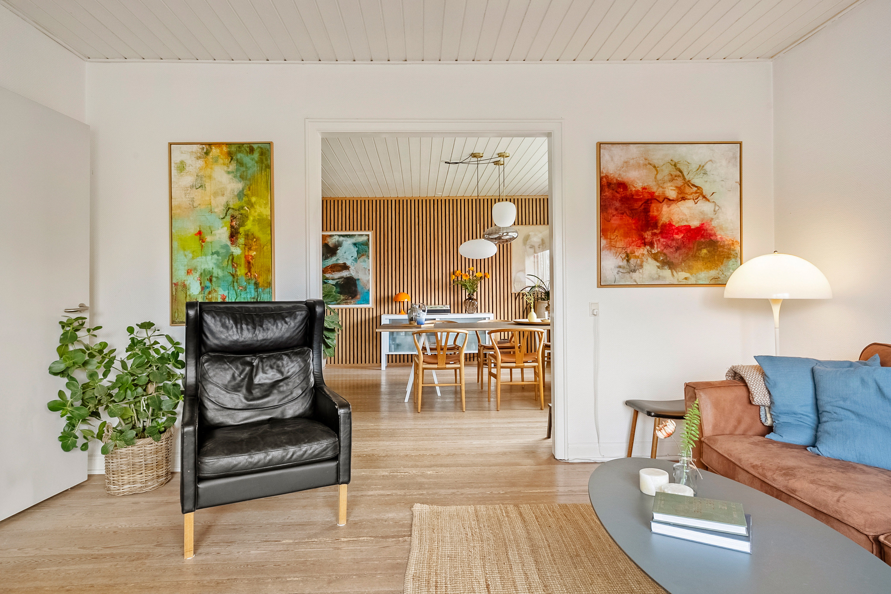 Fremhævet stue billede i fuldskærmstilstand. Billede af Langelandsgade 11, 8700 Horsens