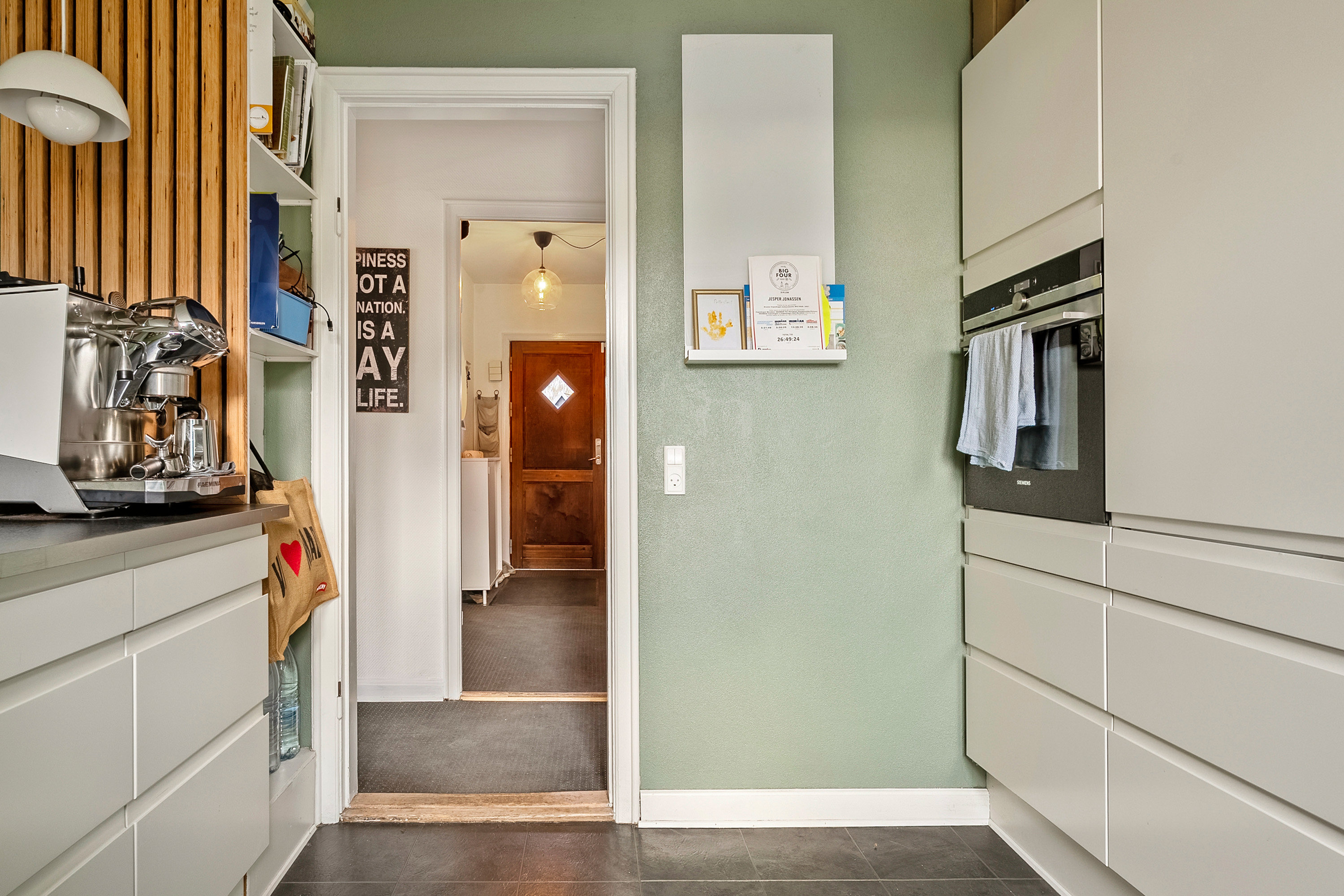 Fremhævet køkken billede i fuldskærmstilstand. Billede af Langelandsgade 11, 8700 Horsens