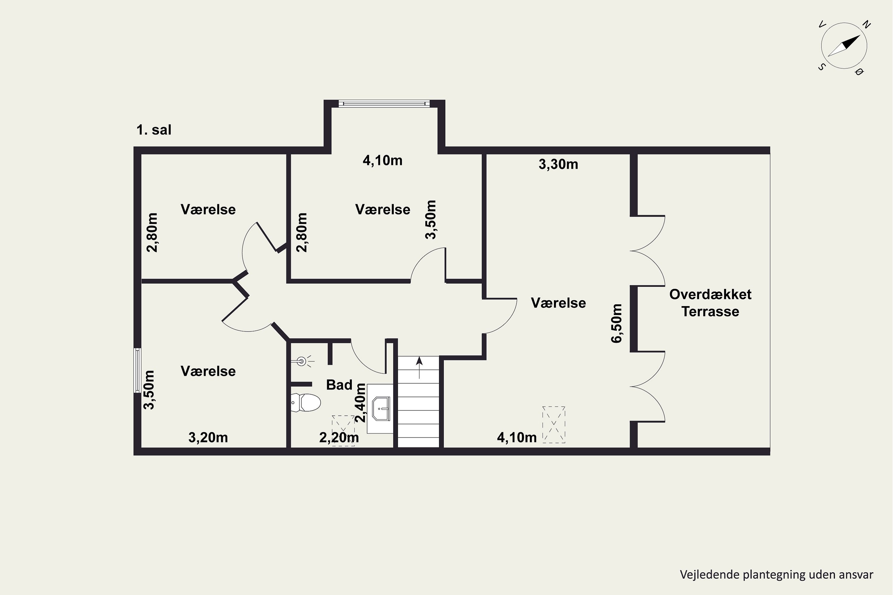 Plantegninger billede af Toftegårdsvej 13, 4591 Føllenslev