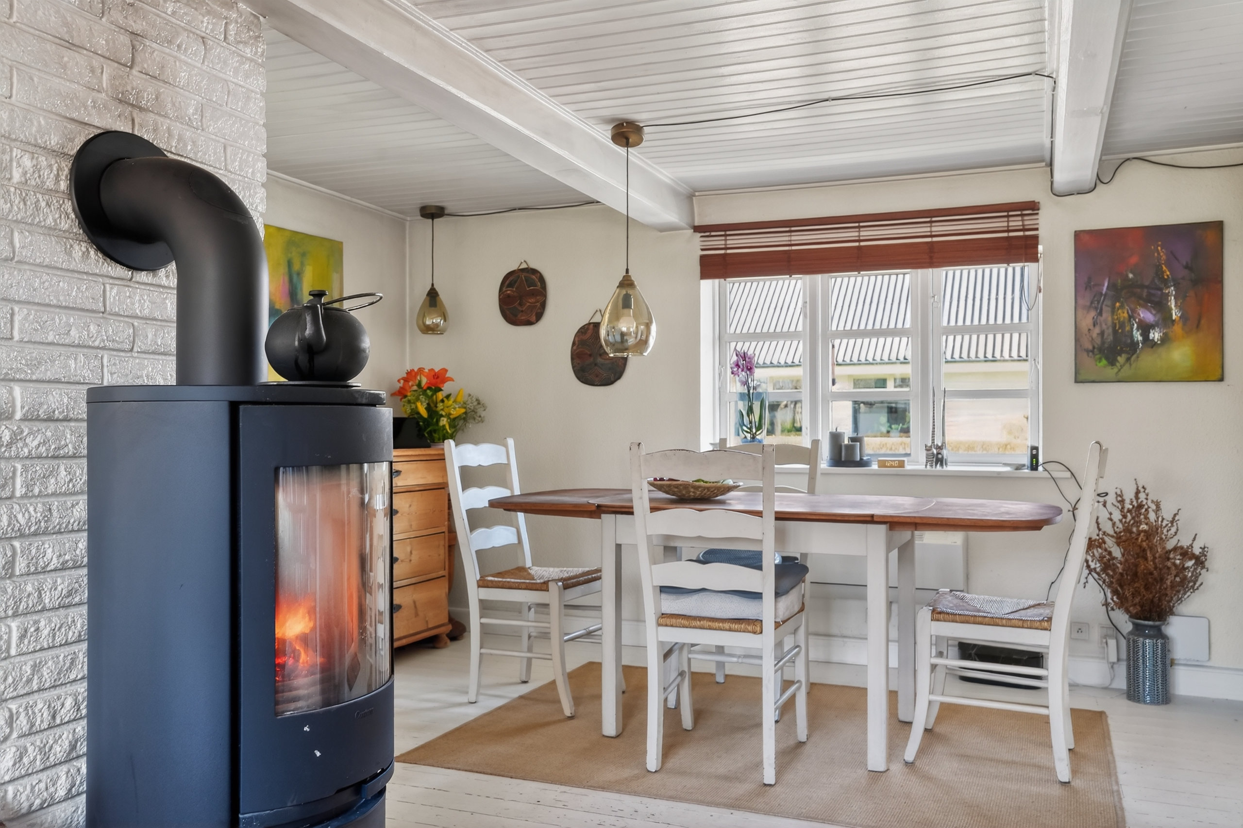 Fremhævet spisestue billede i fuldskærmstilstand. Billede af Asmindrupvej 43, 4572 Nørre Asmindrup