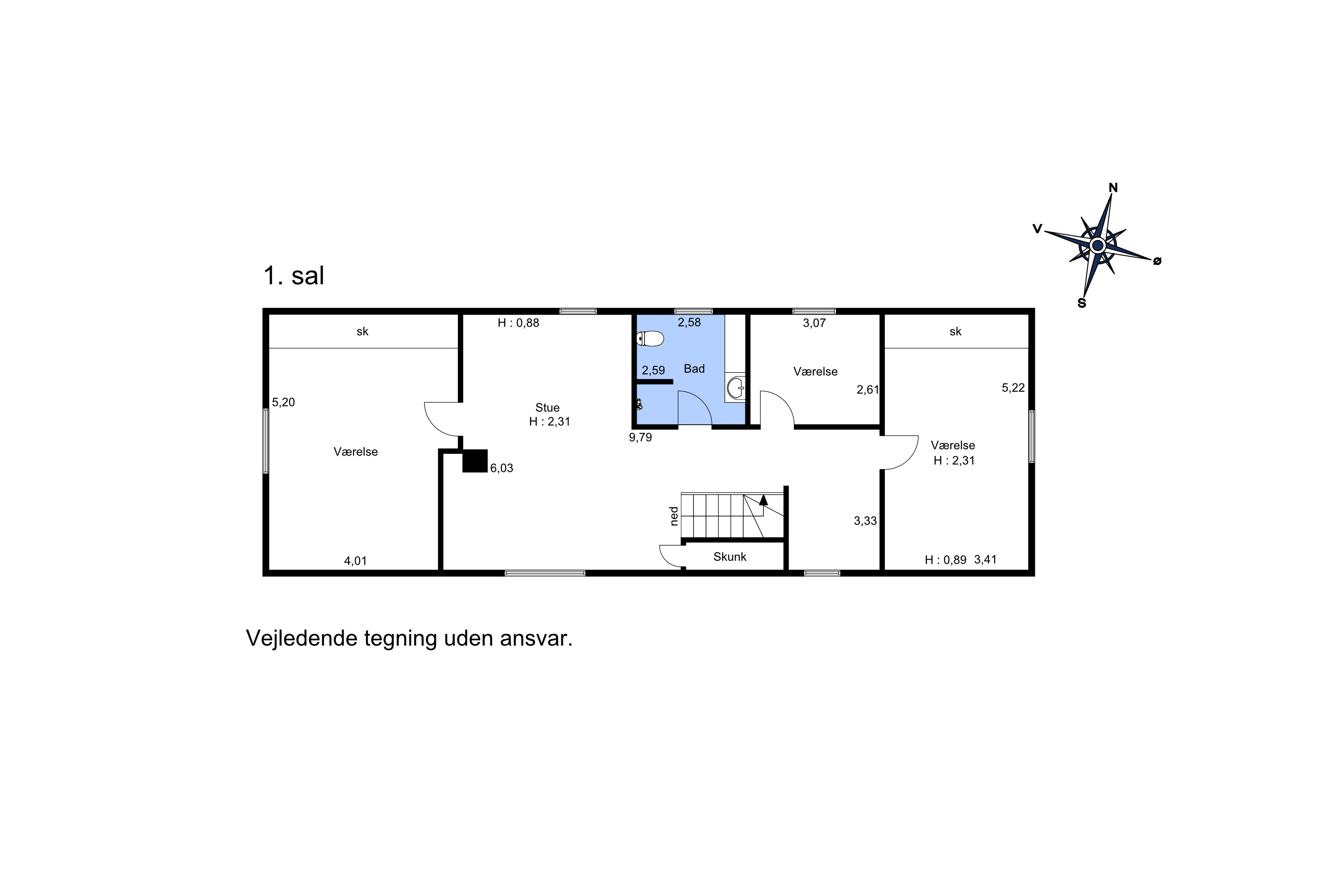 Plantegninger billede af Mariehøjvej 17, 8600 Silkeborg