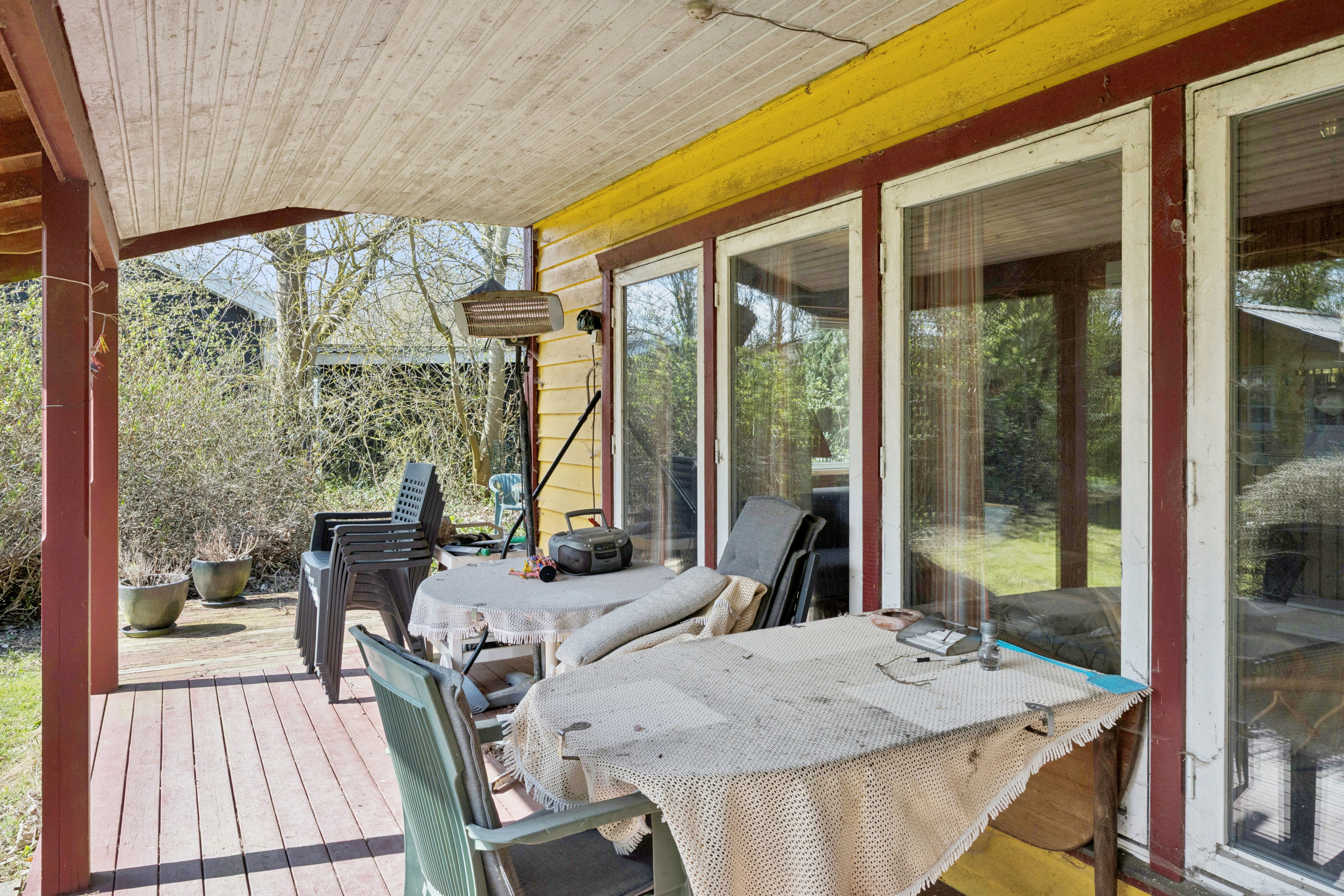 Fremhævet terrasse billede i fuldskærmstilstand. Billede af Strandgårdsvej 7, Havnsø Str, 4591 Føllenslev