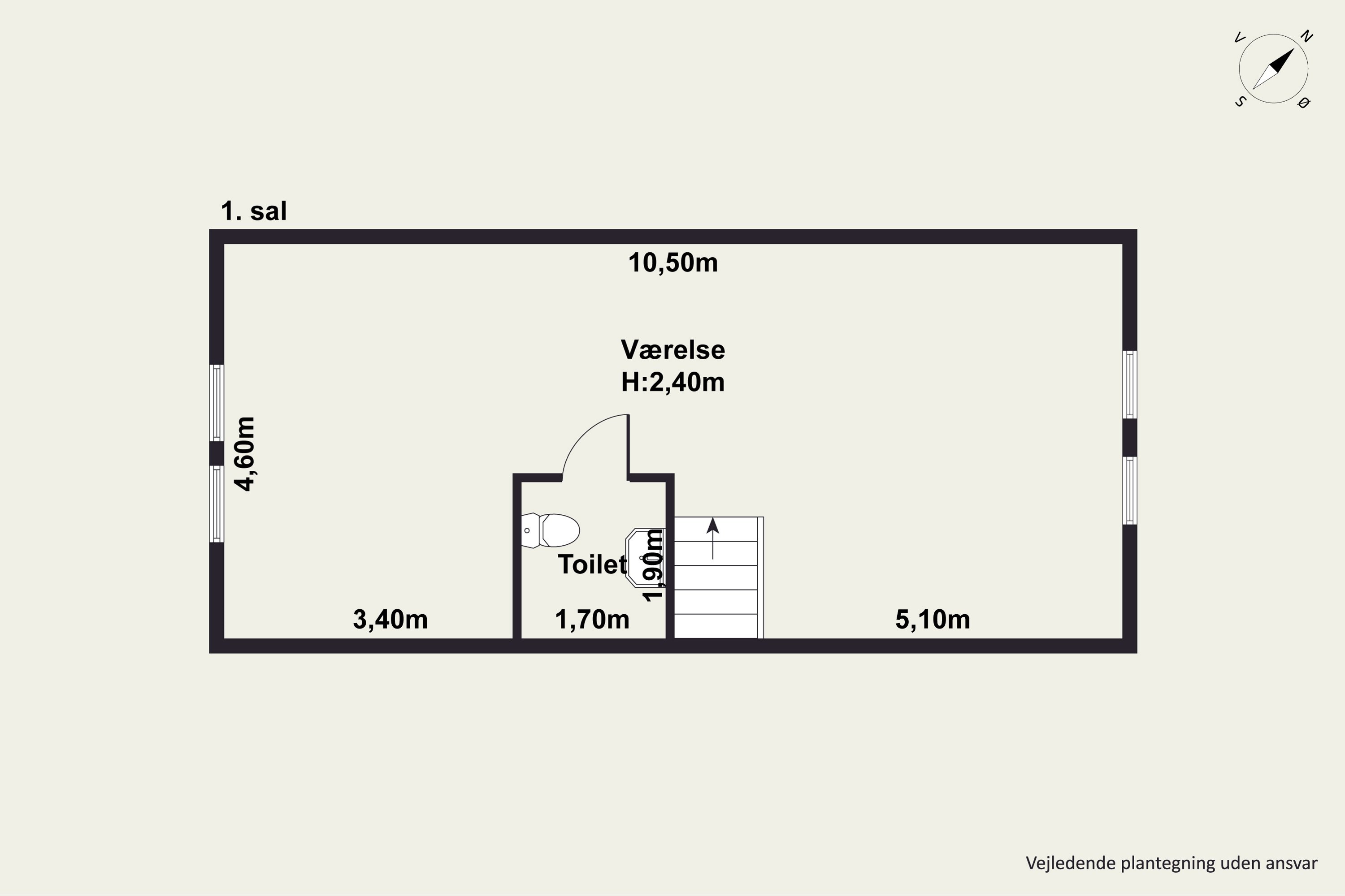 Plantegninger billede af Eskebjerg Strandvej 5, 4593 Eskebjerg