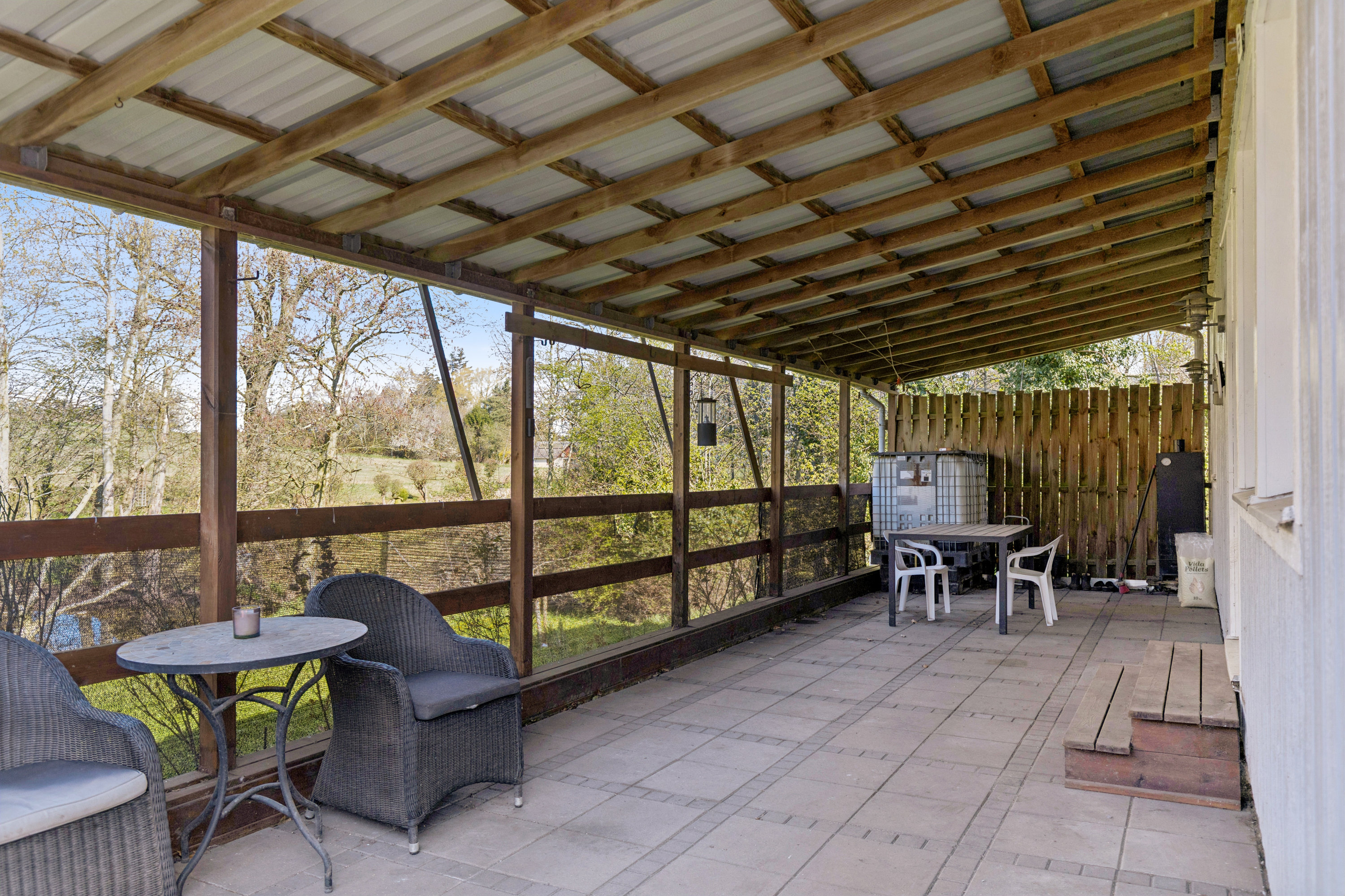 Fremhævet terrasse billede i fuldskærmstilstand. Billede af Eskebjerg Strandvej 5, 4593 Eskebjerg