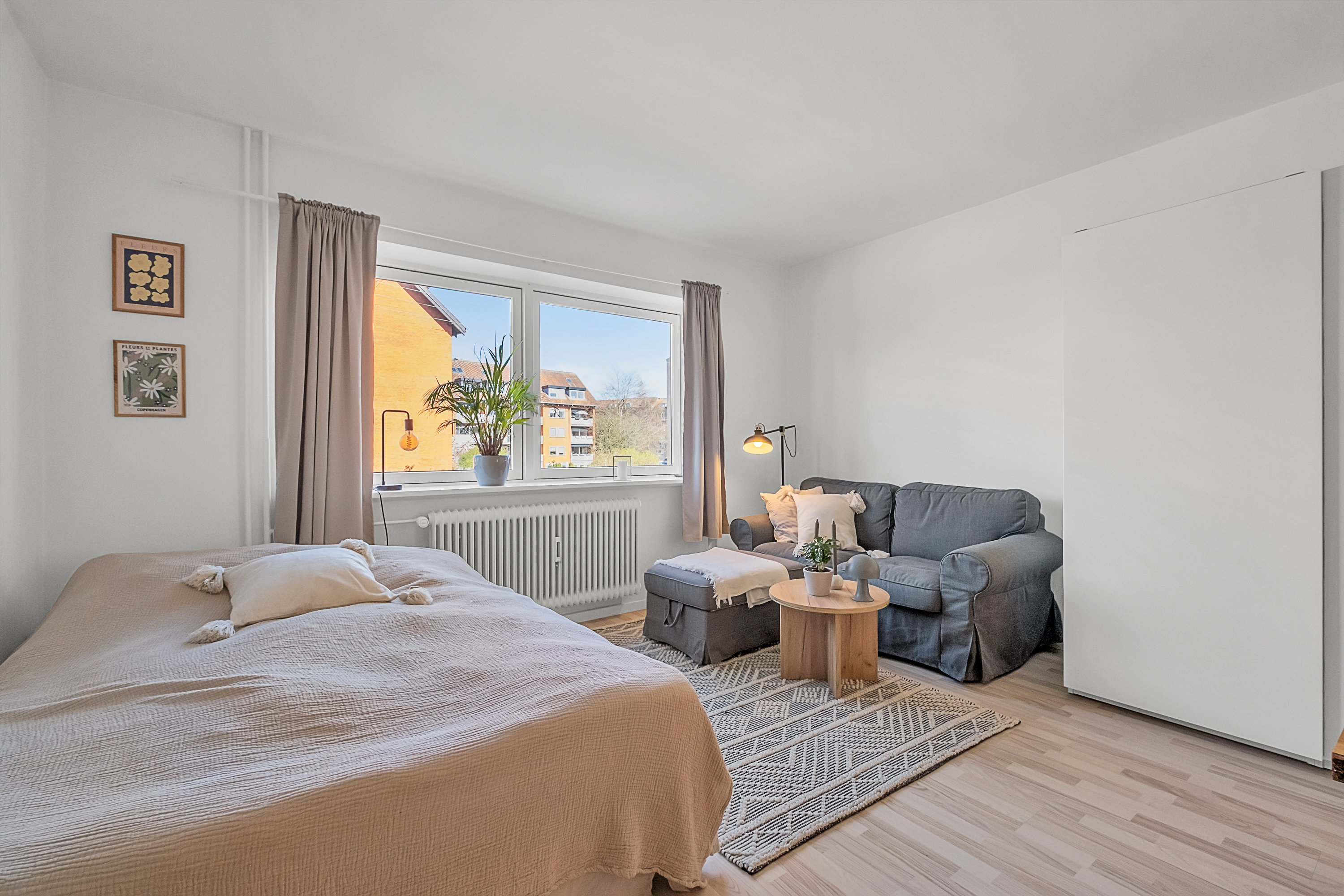 Fremhævet køkken alrum billede i fuldskærmstilstand. Billede af Langenæs Allé 45, 1. 2., 8000 Aarhus C