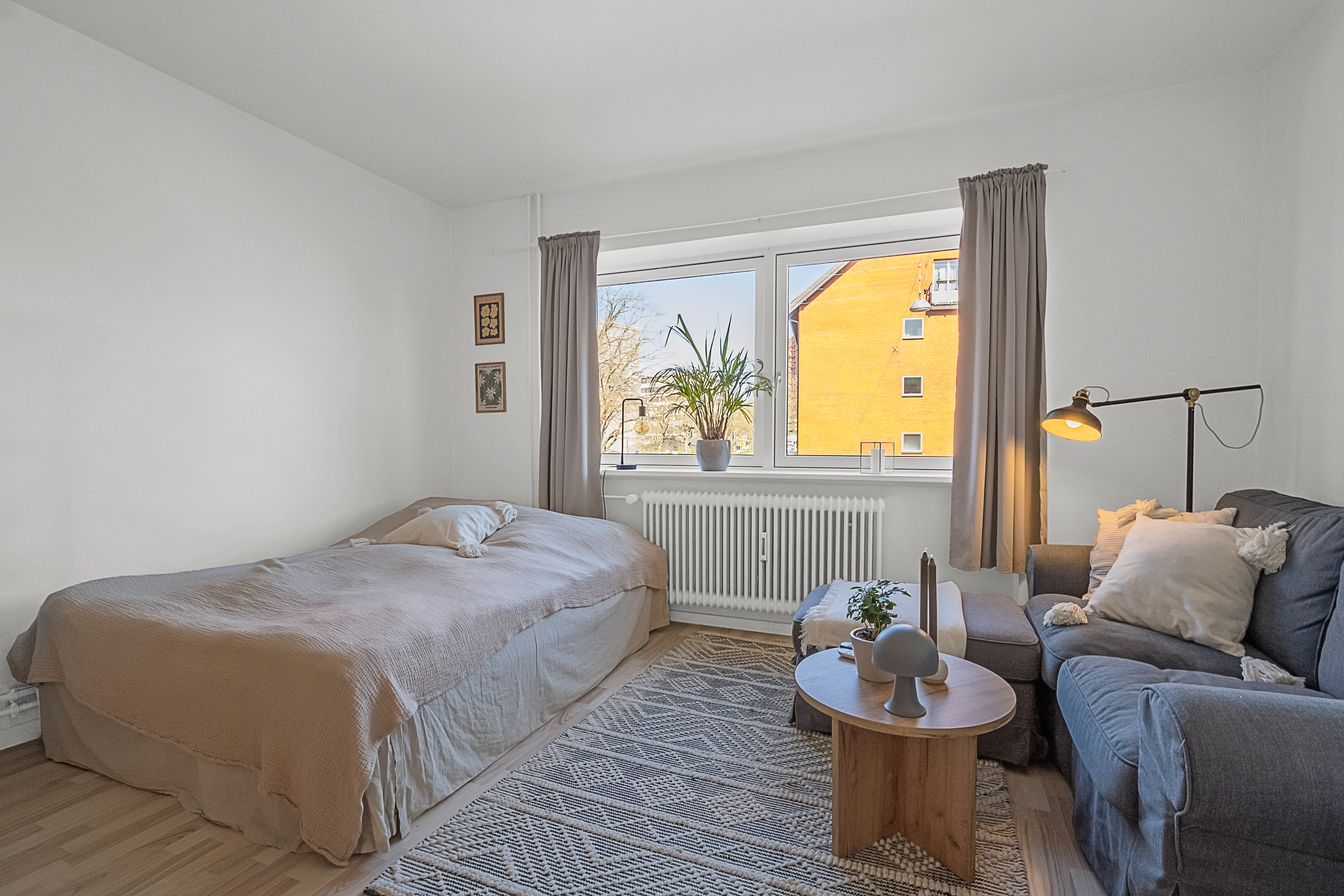 Fremhævet soveværelse billede i fuldskærmstilstand. Billede af Langenæs Allé 45, 1. 2., 8000 Aarhus C