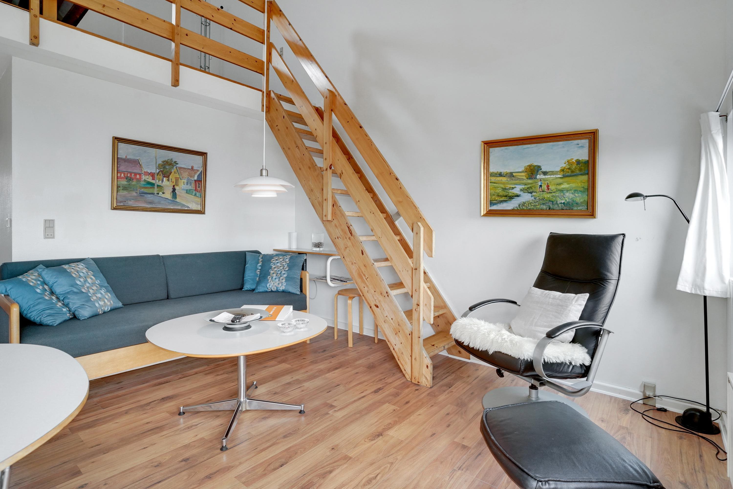 Fremhævet stue billede i fuldskærmstilstand. Billede af Strandvejen 52, 2. 76., Fanø Bad, 6720 Fanø