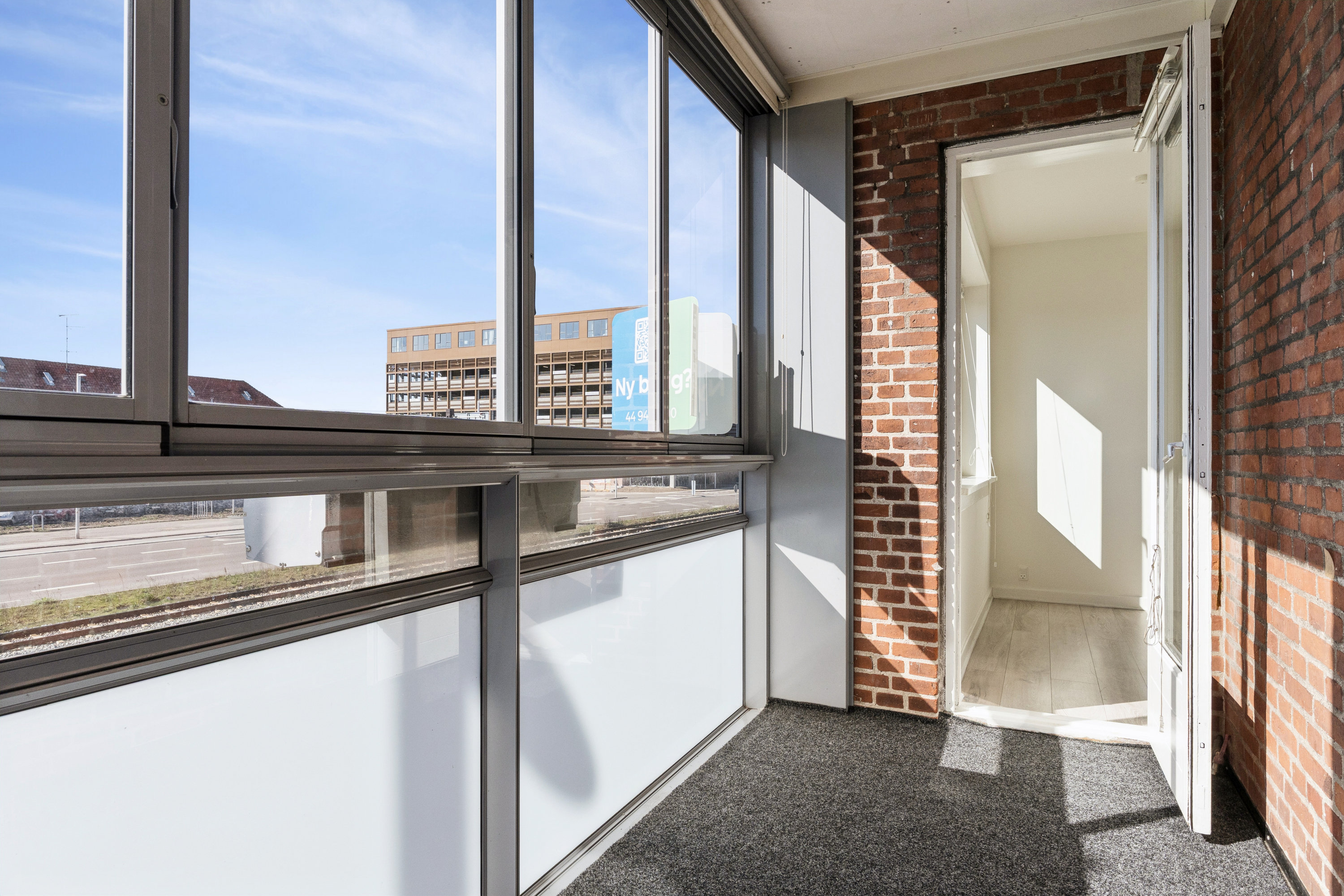 Fremhævet altan billede i fuldskærmstilstand. Billede af Nordre Ringvej 6, 1. tv., 2600 Glostrup