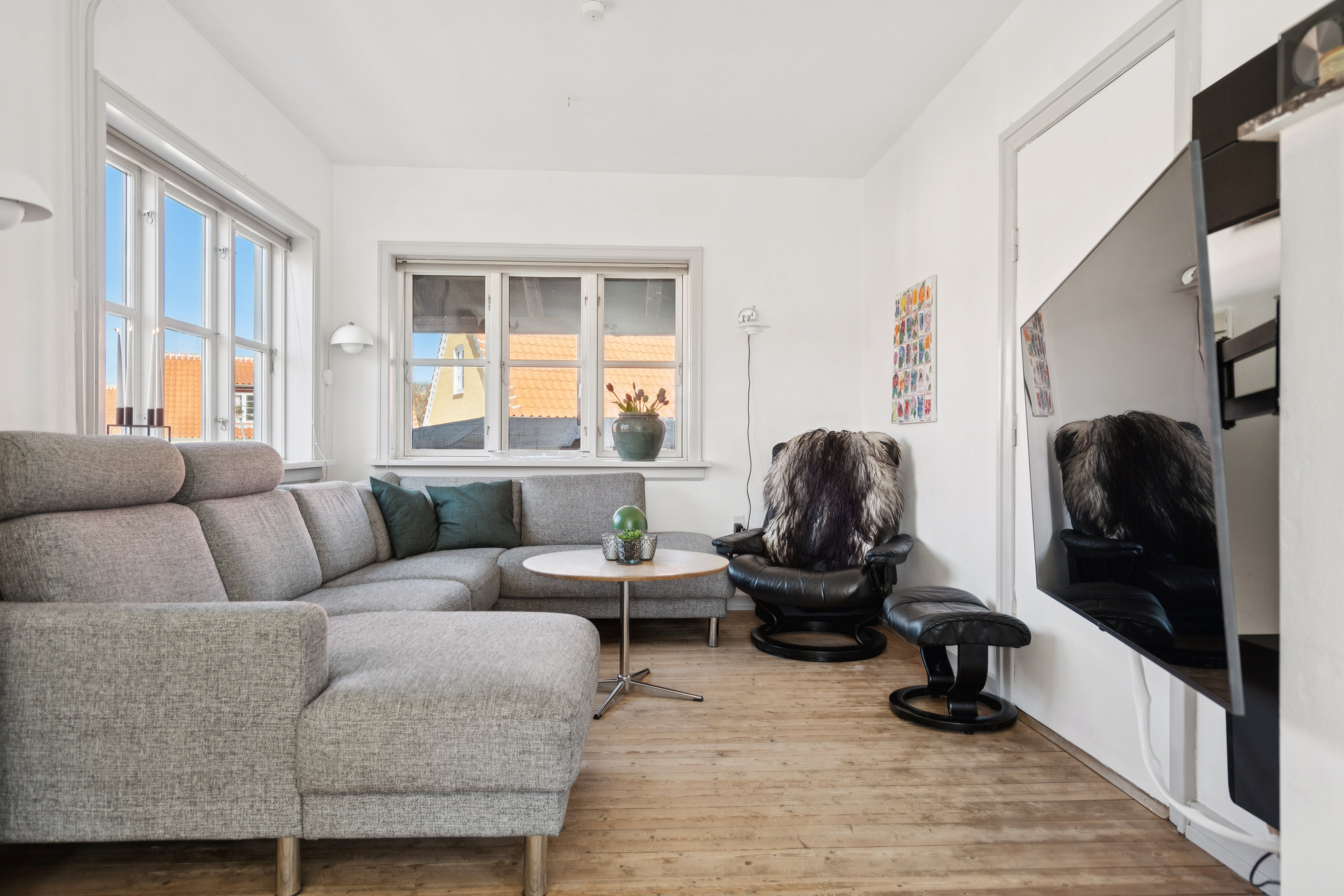 Fremhævet stue billede i fuldskærmstilstand. Billede af Vesterbyvej 35A, Vesterby, 9990 Skagen