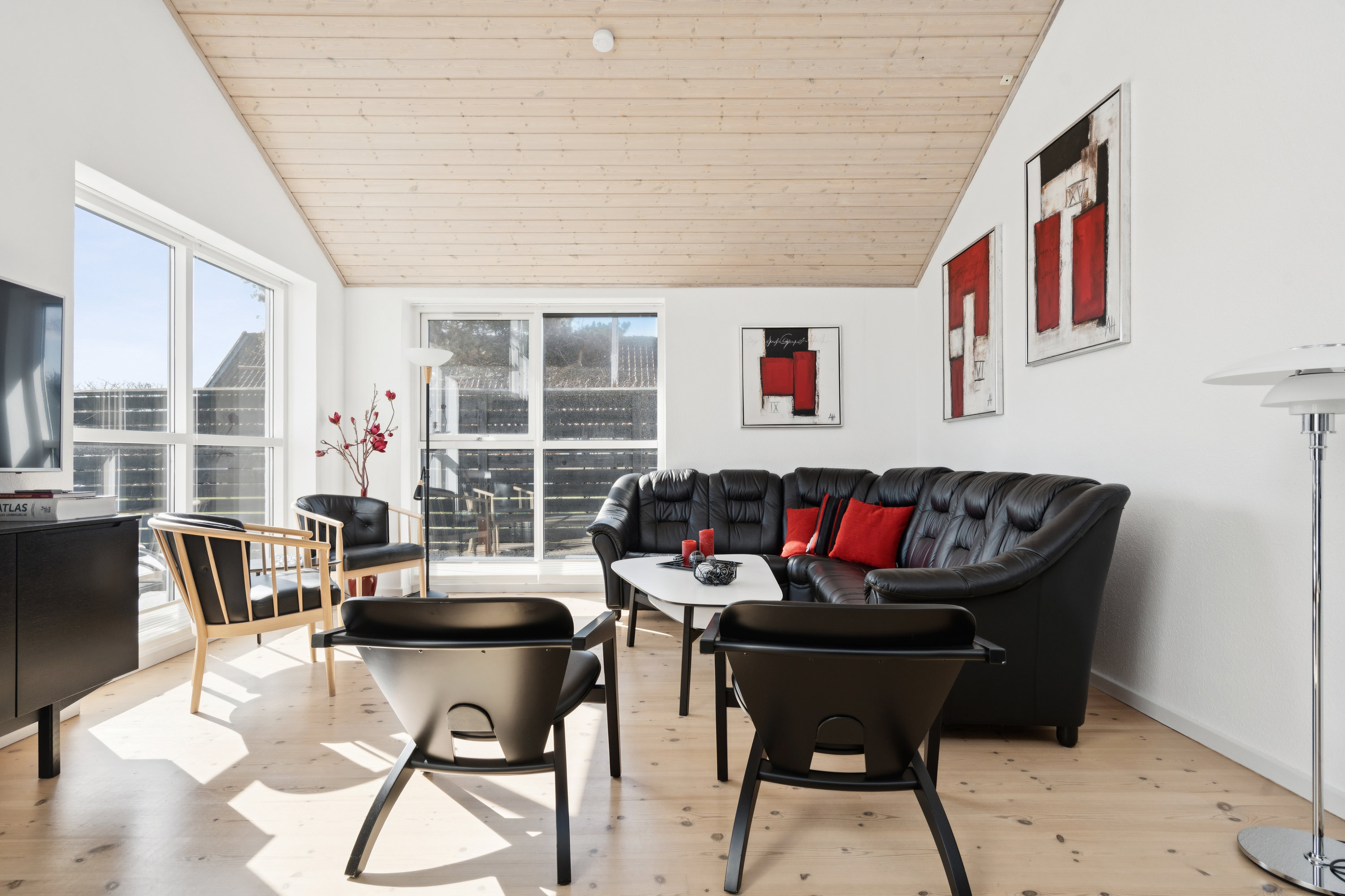 Fremhævet stue billede i fuldskærmstilstand. Billede af Spliidsvej 26, 9990 Skagen