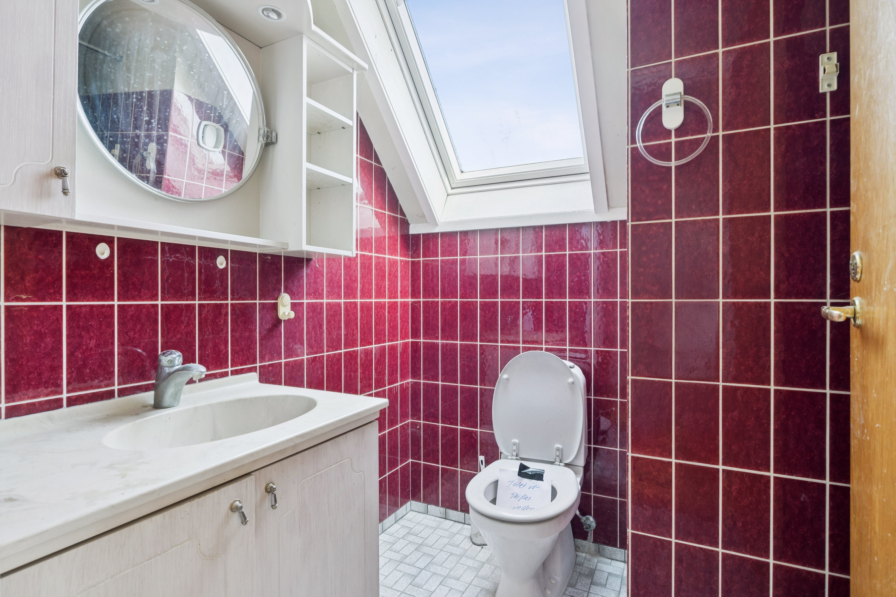 Fremhævet badeværelse billede i fuldskærmstilstand. Billede af Druelundsvej 11, 4660 Store Heddinge