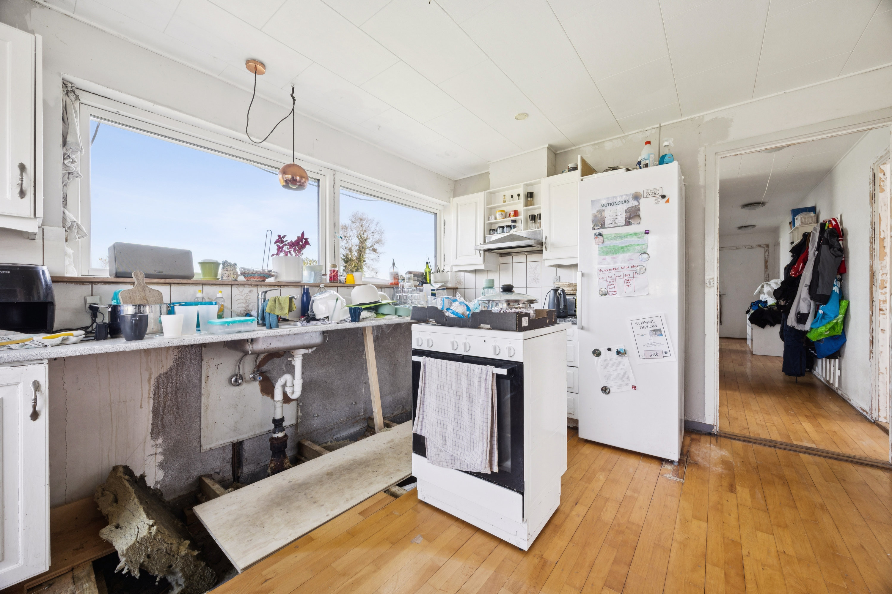 Fremhævet køkken billede i fuldskærmstilstand. Billede af Druelundsvej 11, 4660 Store Heddinge