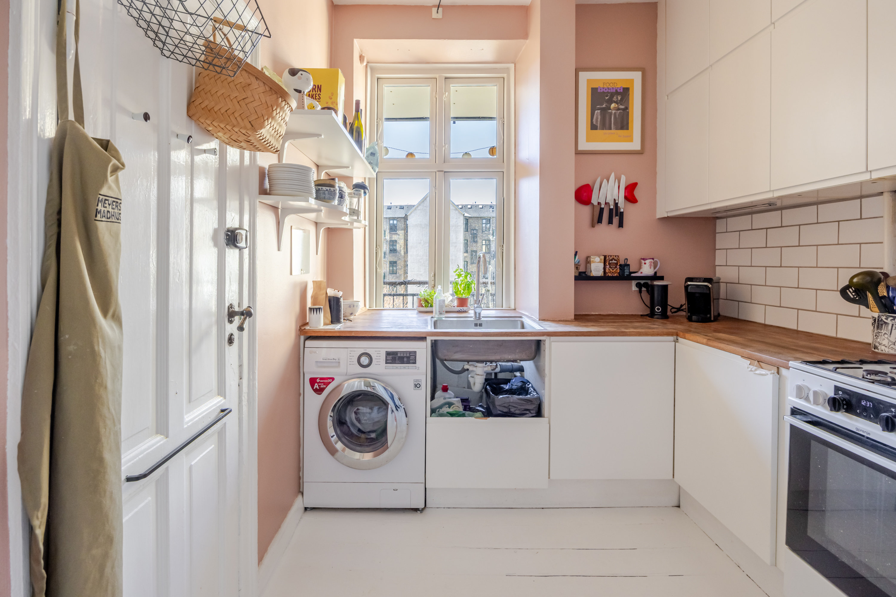 Fremhævet andet billede i fuldskærmstilstand. Billede af Sønder Boulevard 58, 3. tv., 1720 København V