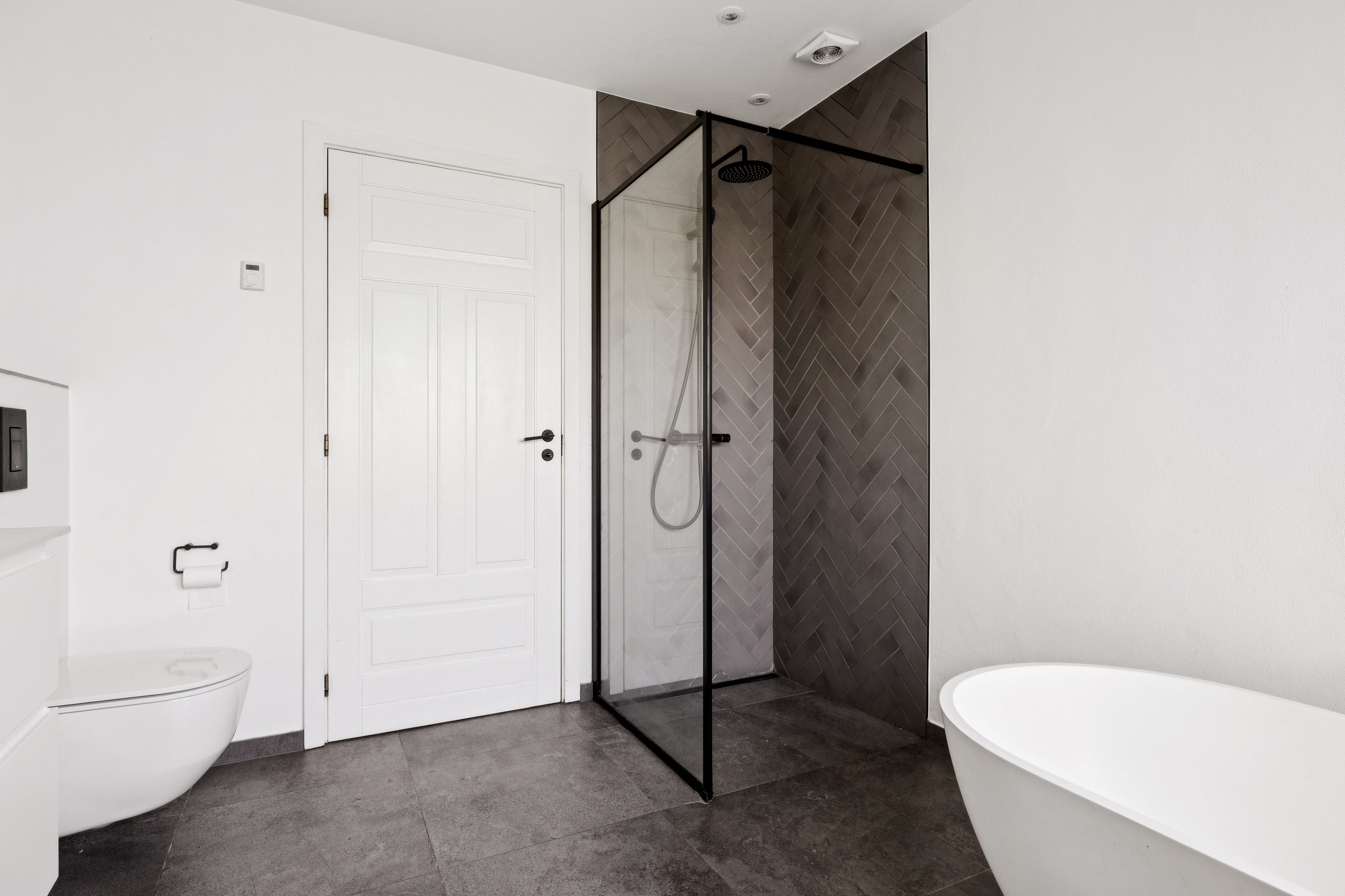 Fremhævet badeværelse billede i fuldskærmstilstand. Billede af Fjordparken 66, 9500 Hobro