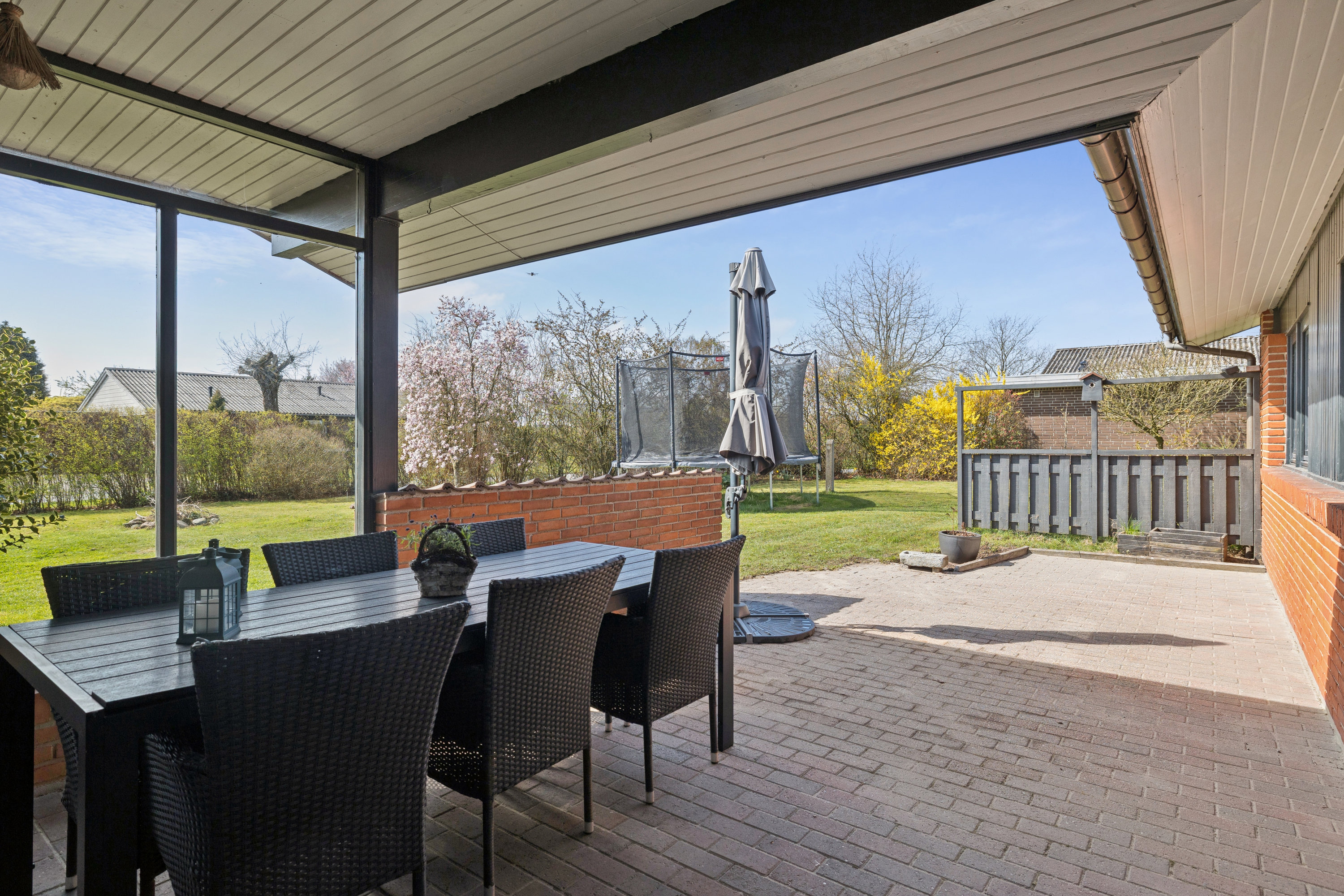 Fremhævet terrasse billede i fuldskærmstilstand. Billede af Fjordparken 66, 9500 Hobro