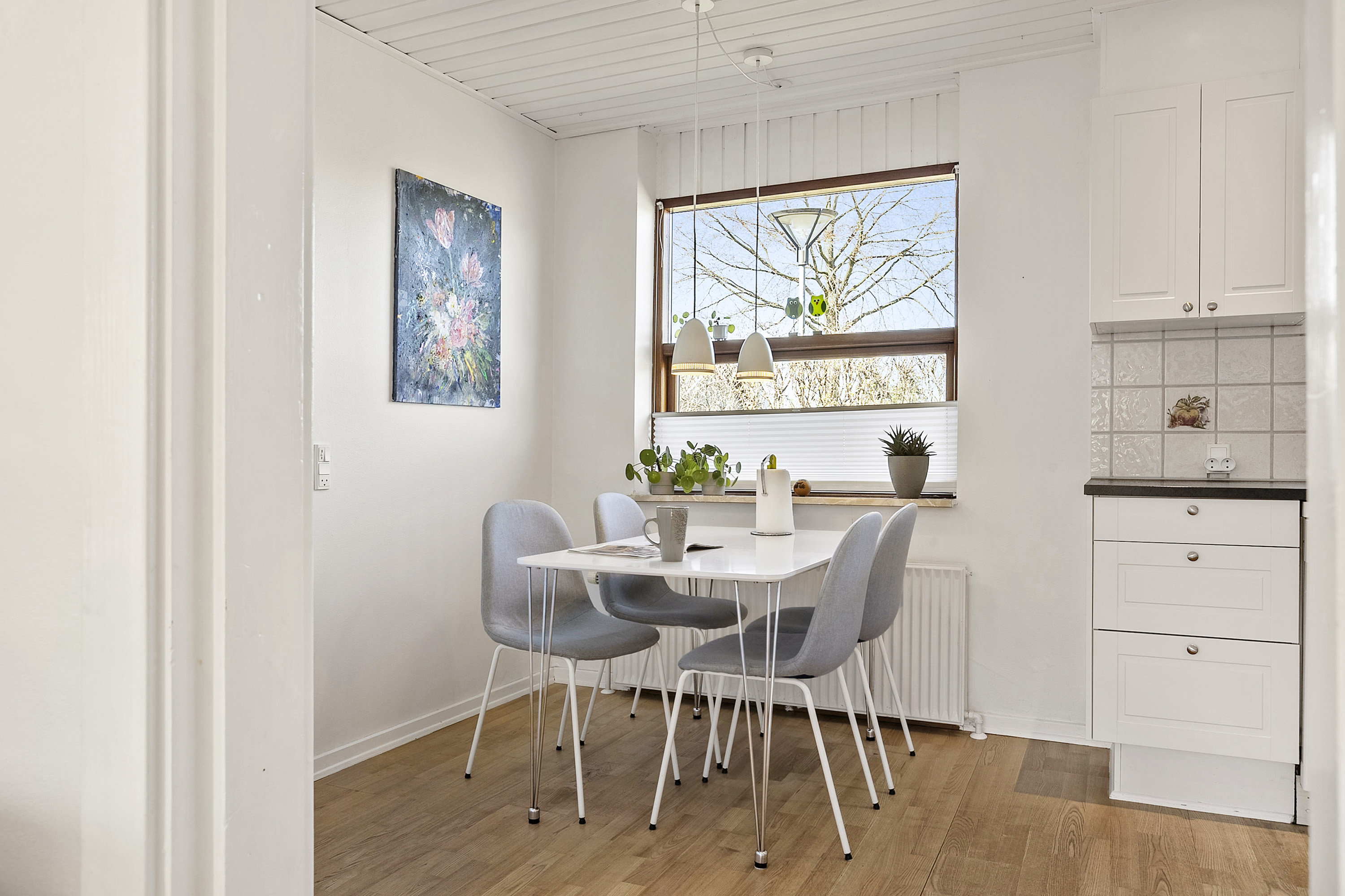 Fremhævet spisekøkken billede i fuldskærmstilstand. Billede af Hesselbjerg 21, Løjt Kirkeby, 6200 Aabenraa