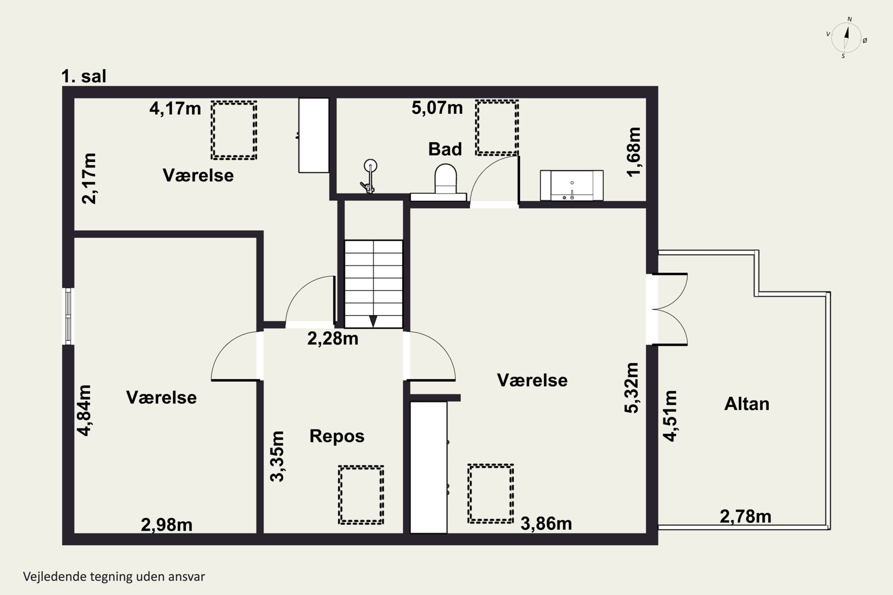 Plantegninger billede af Bystævnet 5, Rønnebæk, 4700 Næstved