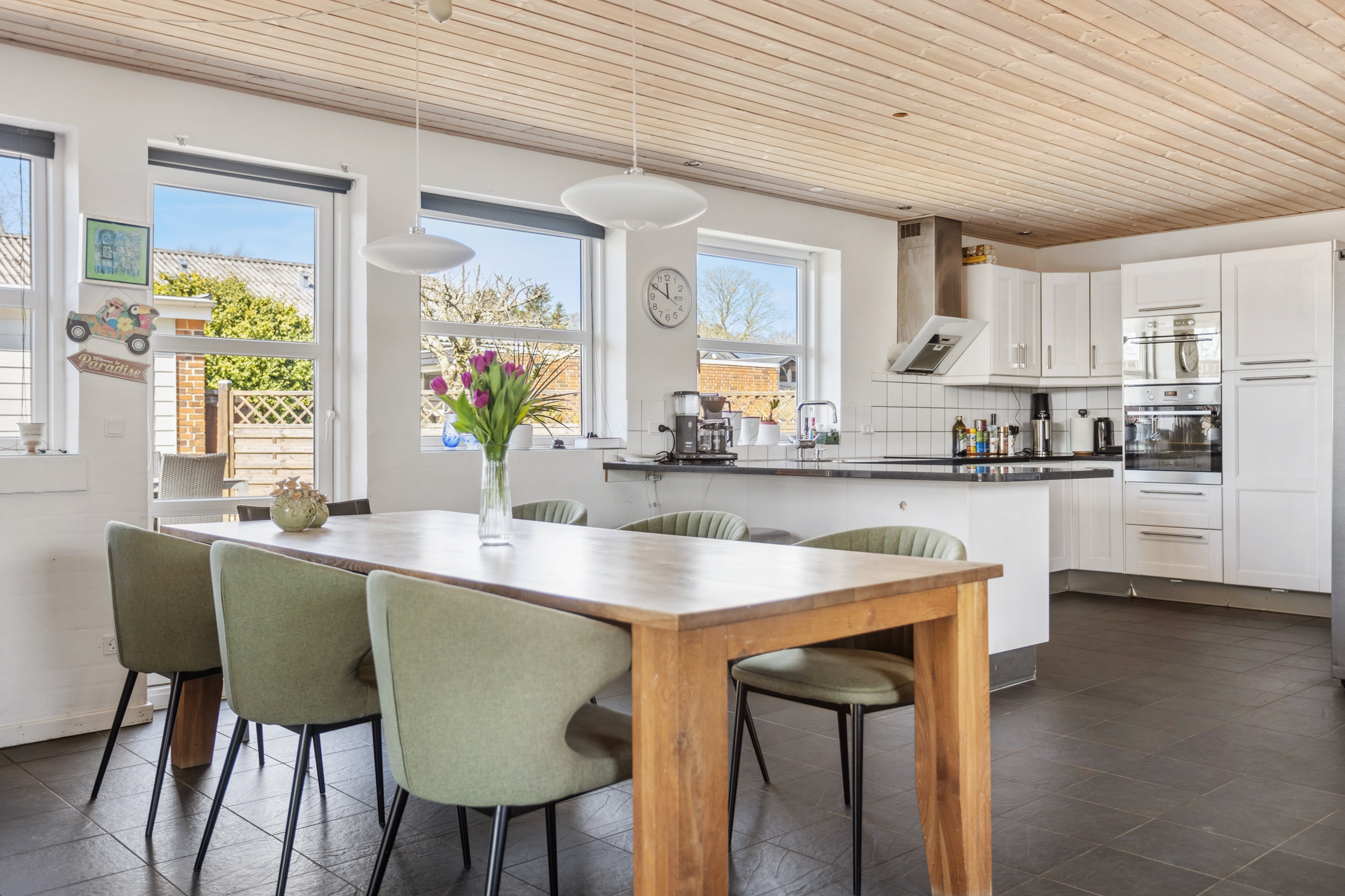 Fremhævet køkken alrum billede i fuldskærmstilstand. Billede af Hjulmagervej 59, 9300 Sæby