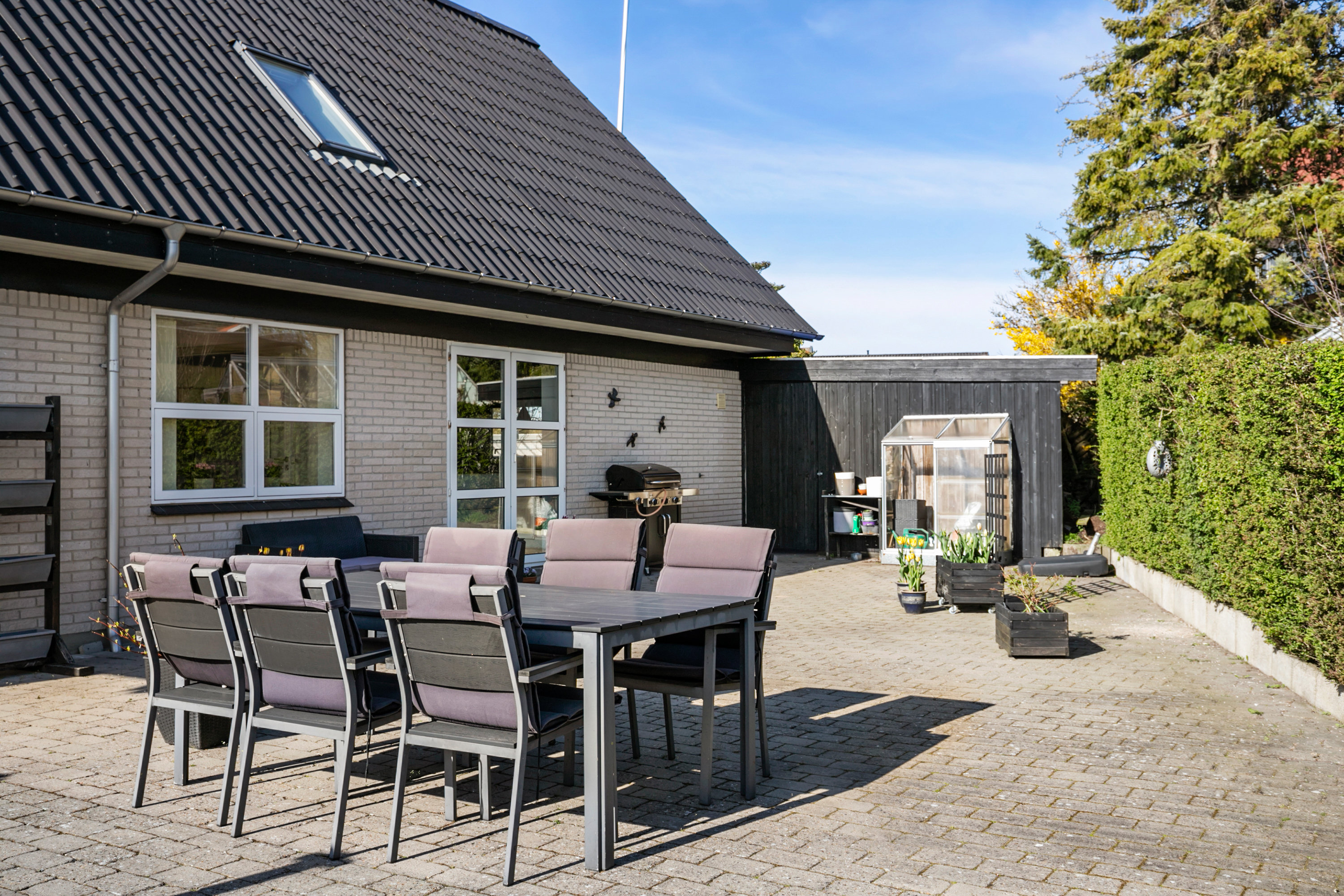 Fremhævet terrasse billede i fuldskærmstilstand. Billede af Dronningholmvej 31, 9600 Aars