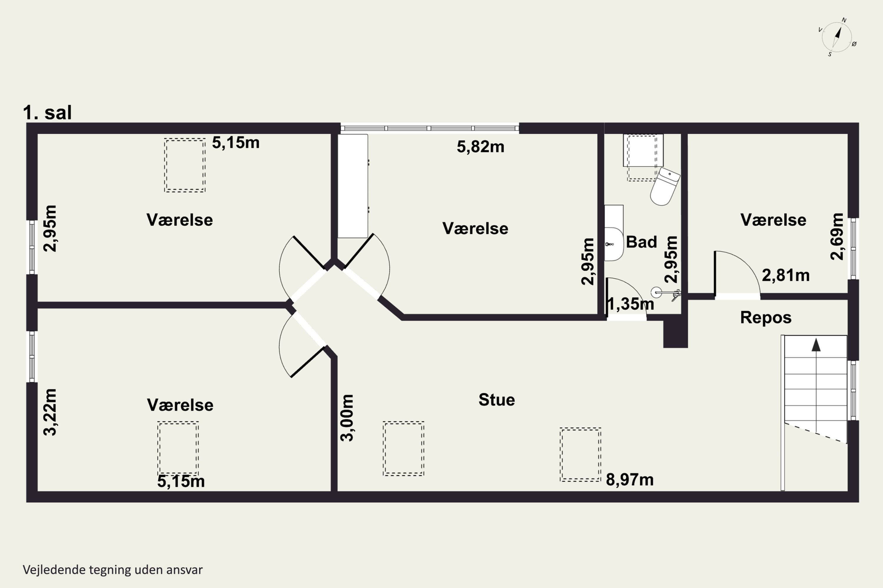 Plantegninger billede af Gl. Sjørringvej 26, Sjørring, 7700 Thisted
