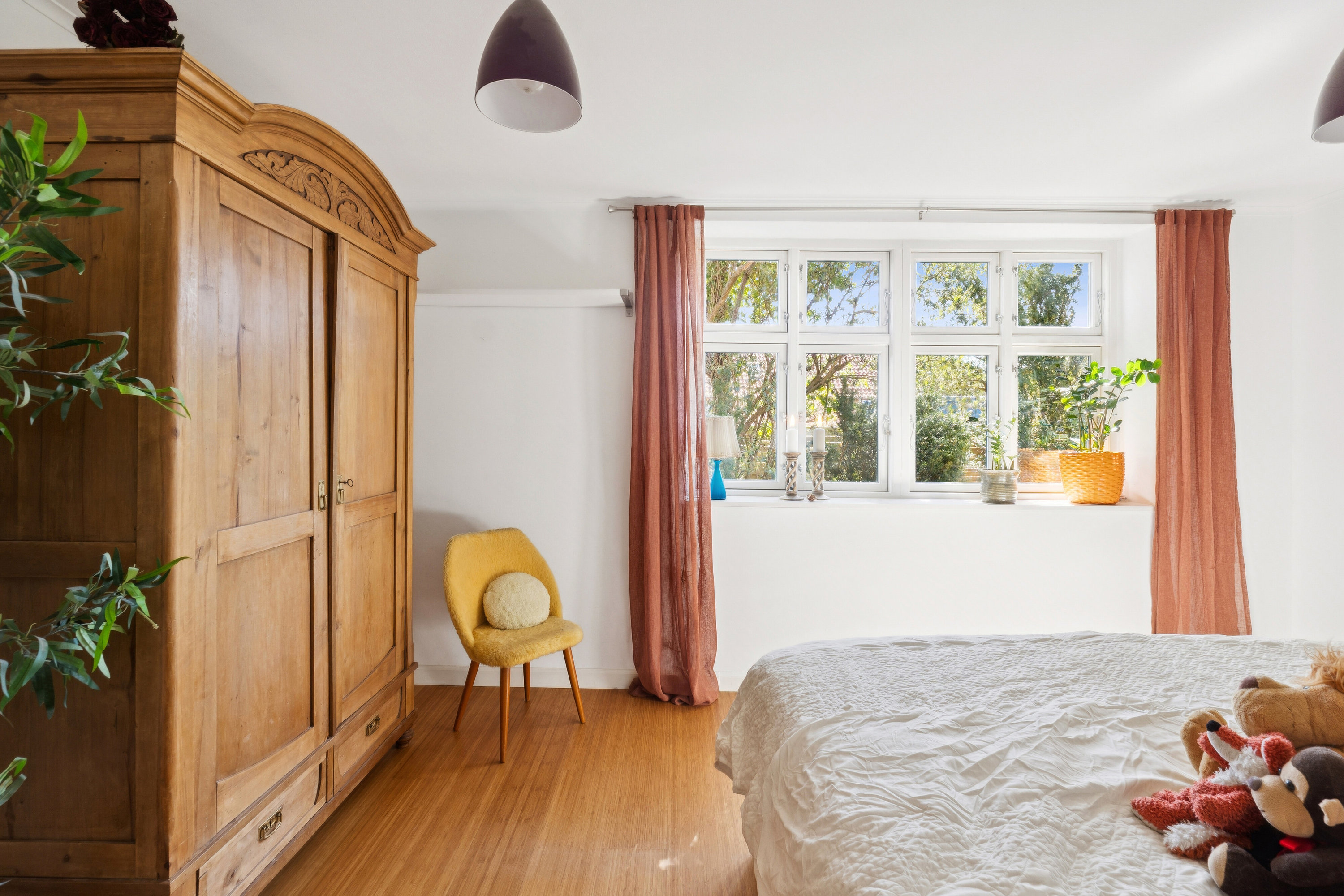 Fremhævet soveværelse billede i fuldskærmstilstand. Billede af Kløverdalen 3, 4000 Roskilde