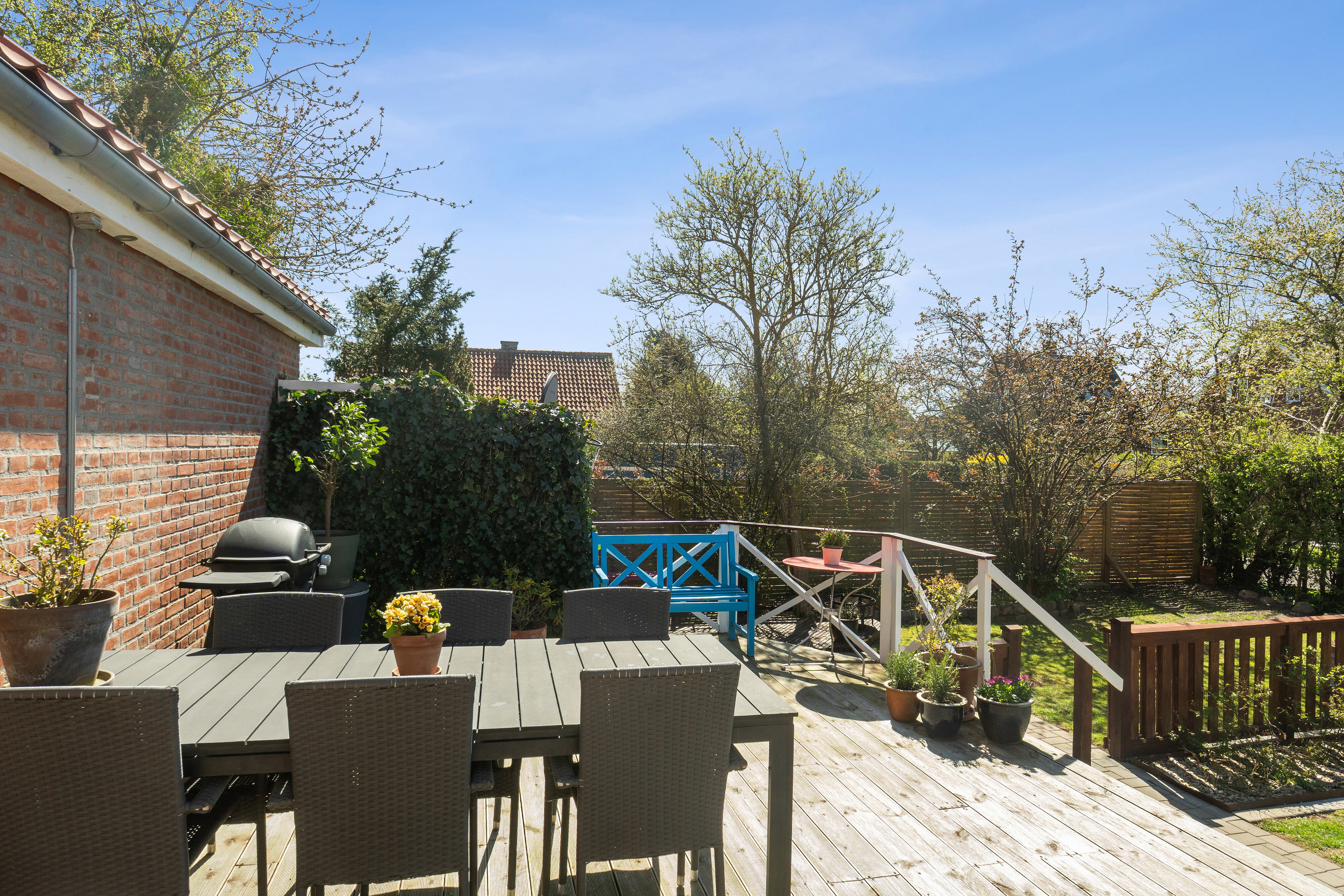 Fremhævet altan billede i fuldskærmstilstand. Billede af Kløverdalen 3, 4000 Roskilde