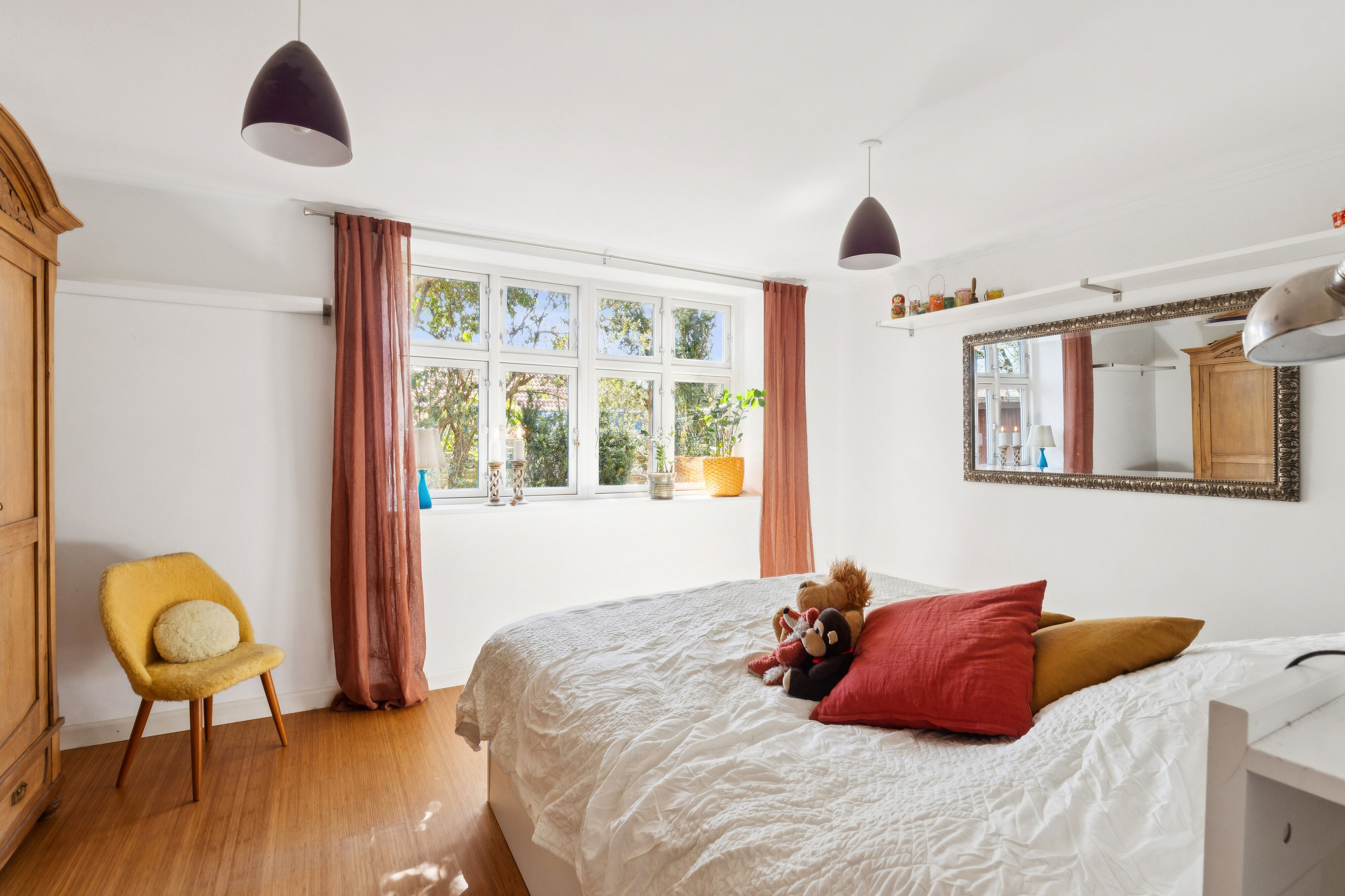 Fremhævet soveværelse billede i fuldskærmstilstand. Billede af Kløverdalen 3, 4000 Roskilde