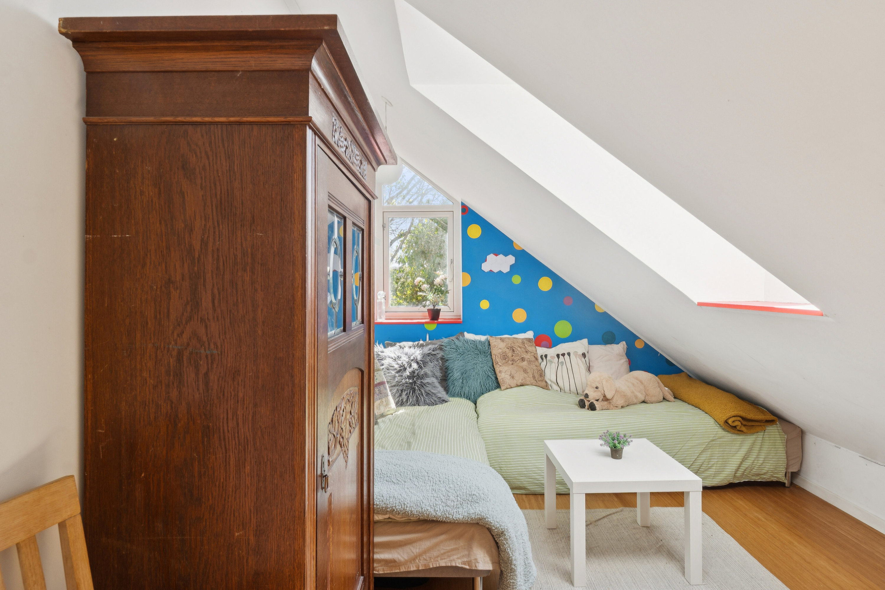 Fremhævet indendørs billede i fuldskærmstilstand. Billede af Kløverdalen 3, 4000 Roskilde