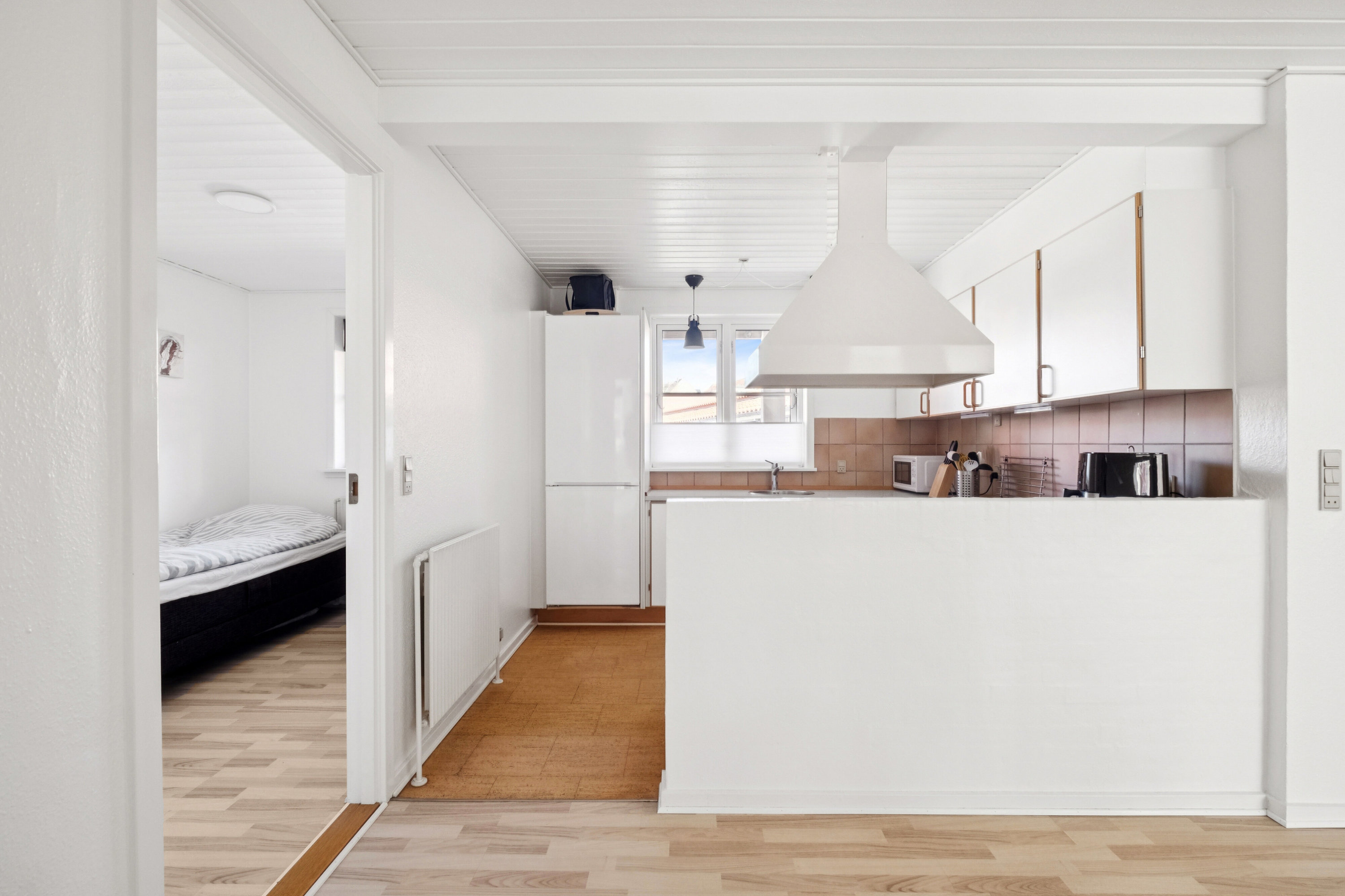 Fremhævet køkken billede i fuldskærmstilstand. Billede af Dronningensgade 25D, 9800 Hjørring