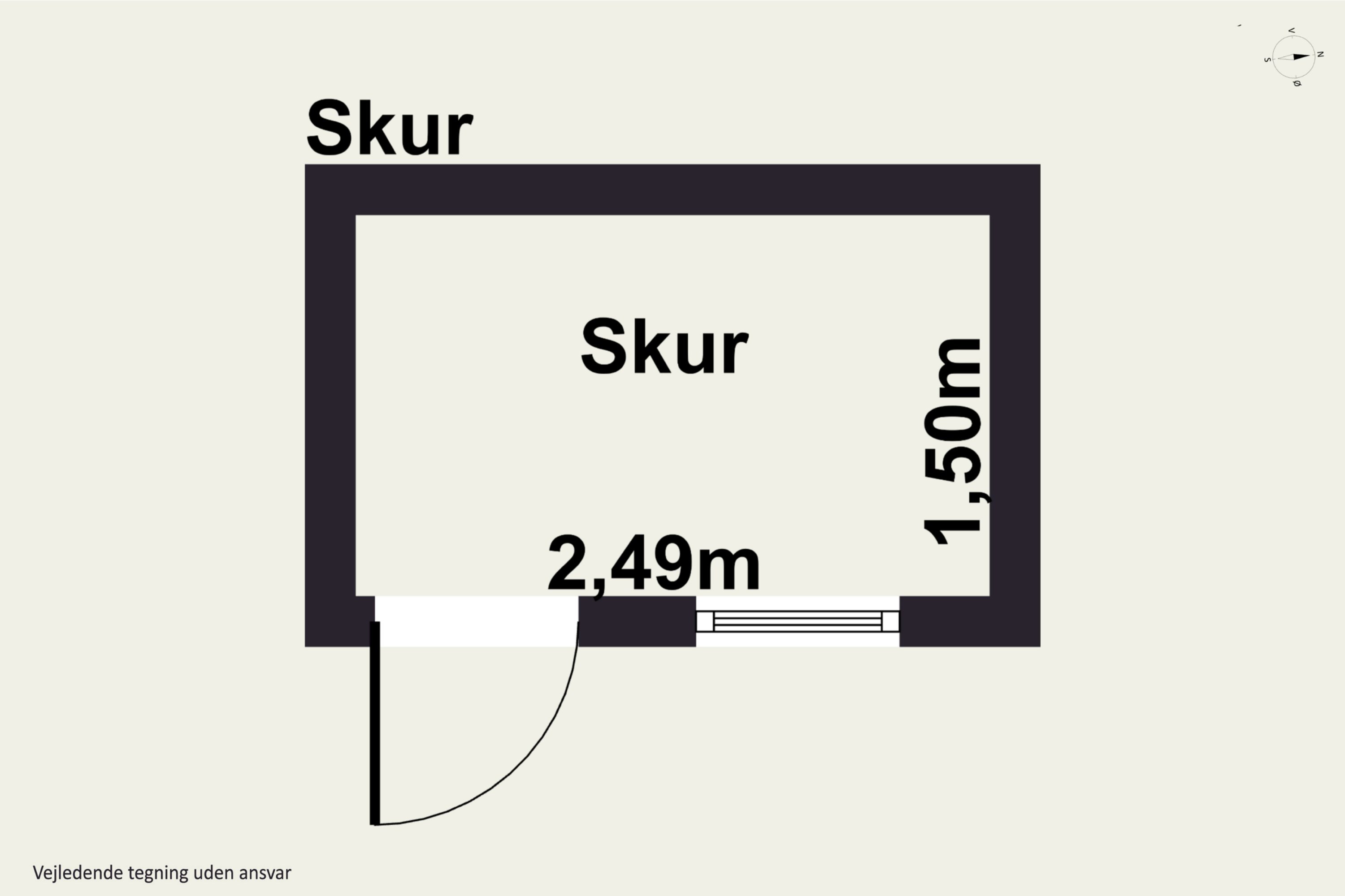 Plantegninger billede af Dronningensgade 25D, 9800 Hjørring