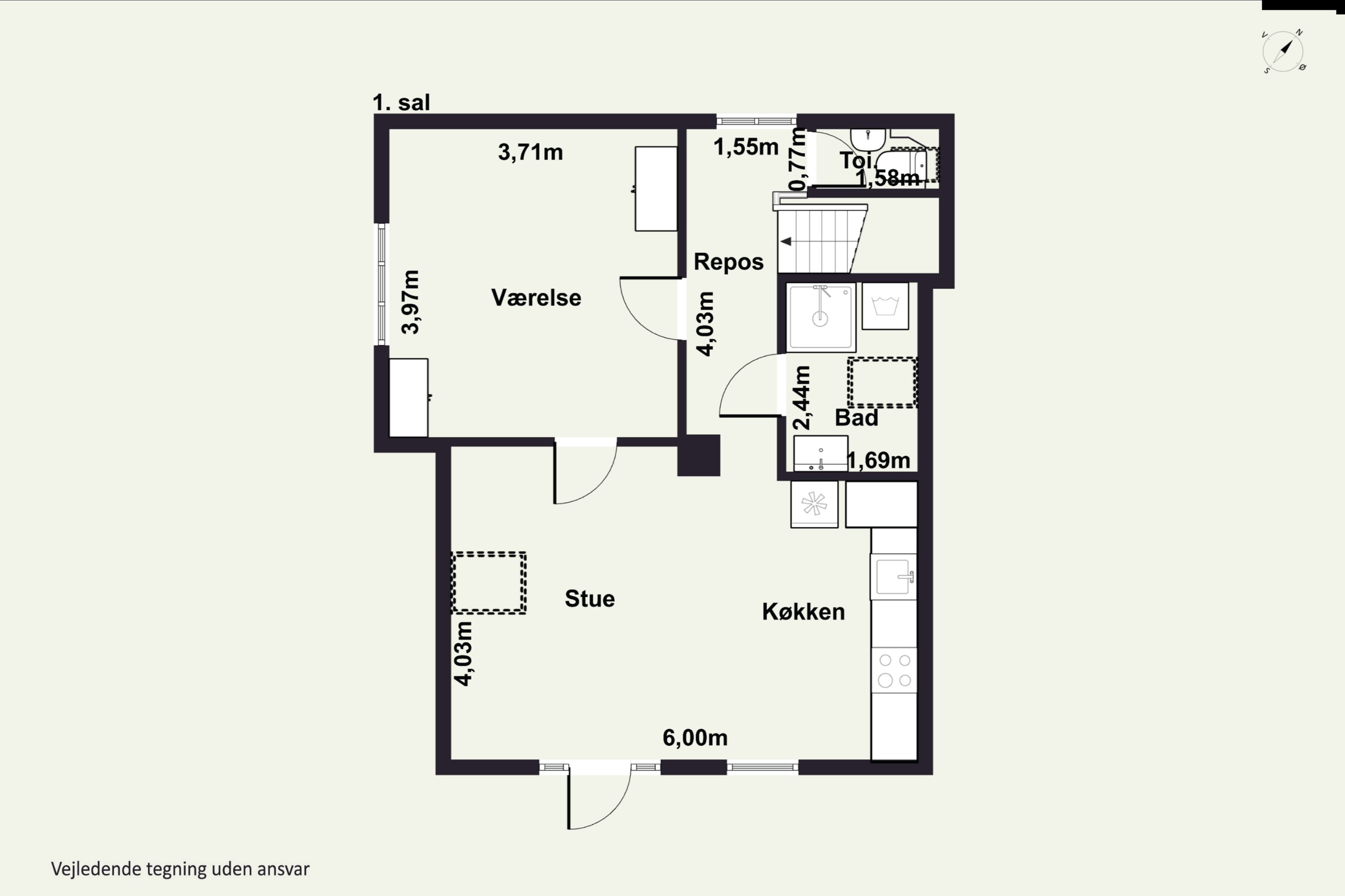 Plantegninger billede af Bregentvedvej 47, 4690 Haslev