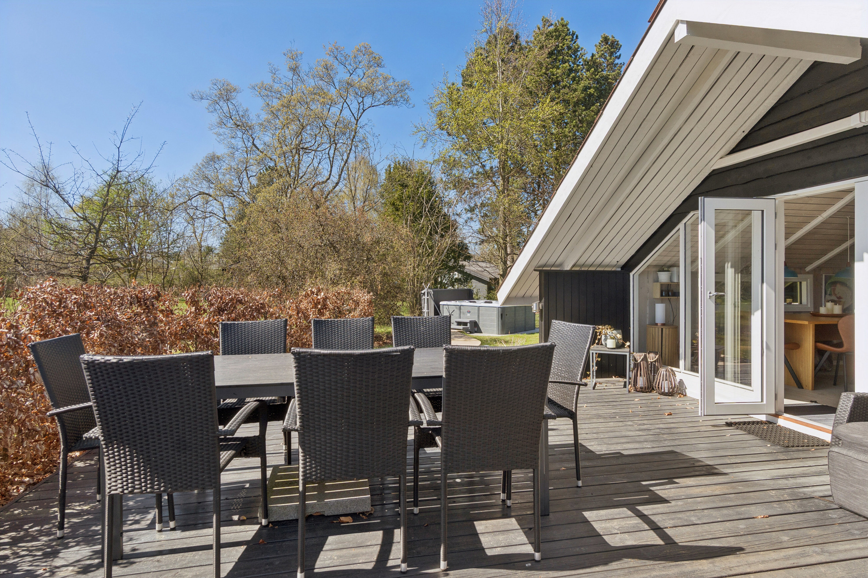 Fremhævet terrasse billede i fuldskærmstilstand. Billede af Pilemosevej 13, Kaldred, 4593 Eskebjerg