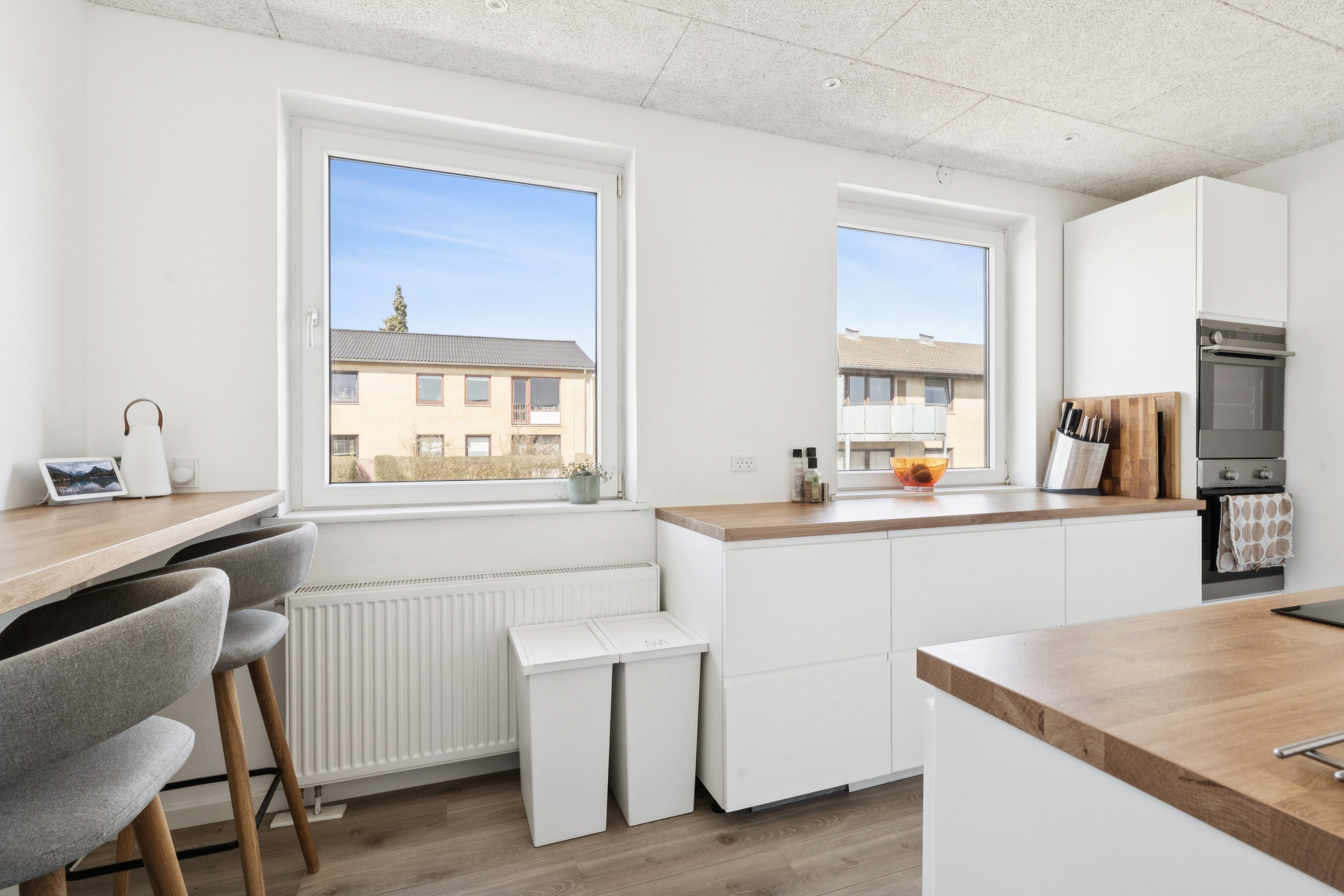 Fremhævet stue billede i fuldskærmstilstand. Billede af Blomstermarken 107, 1. tv., 9000 Aalborg