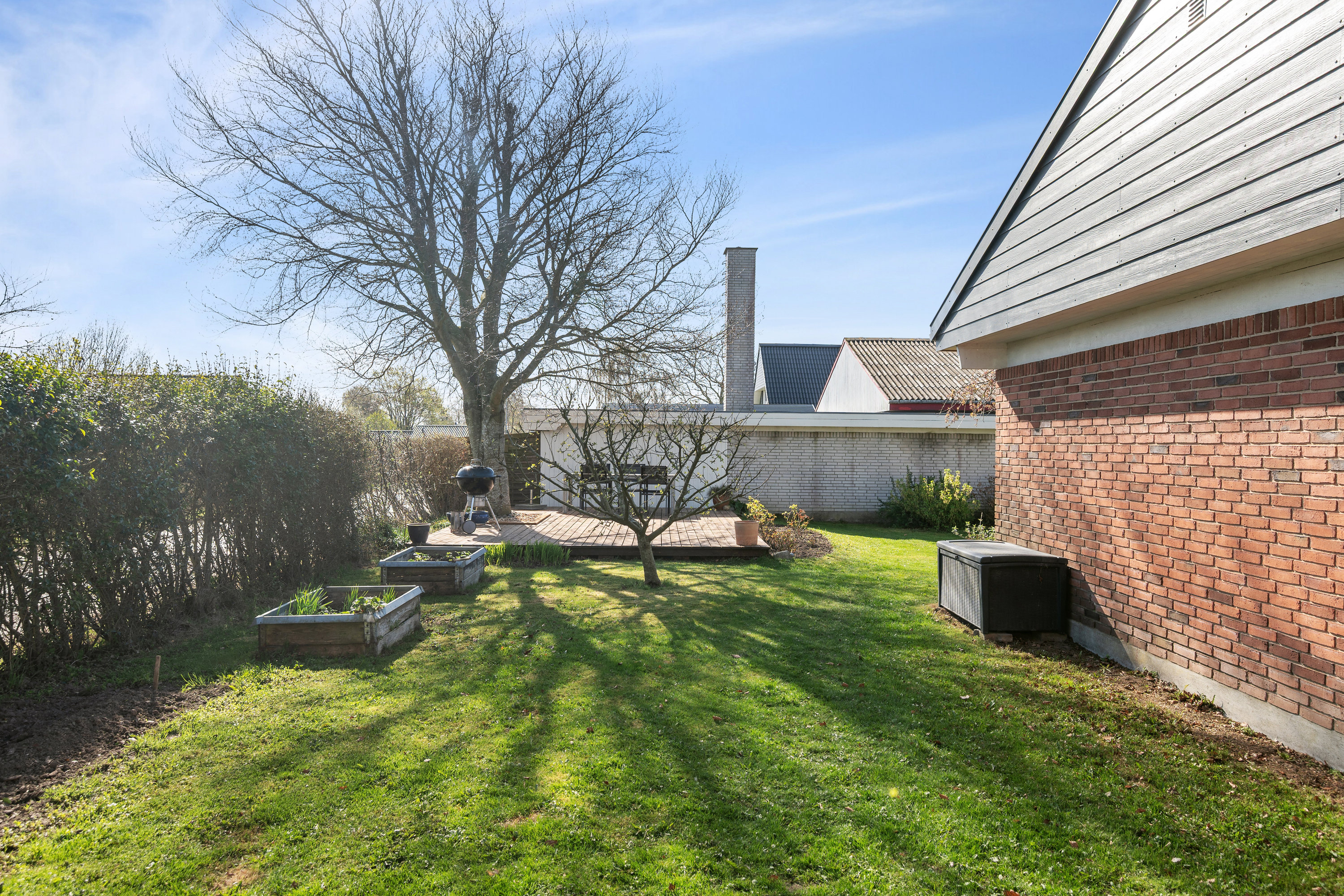 Fremhævet andet billede i fuldskærmstilstand. Billede af Tinningvej 25, Foldby, 8382 Hinnerup