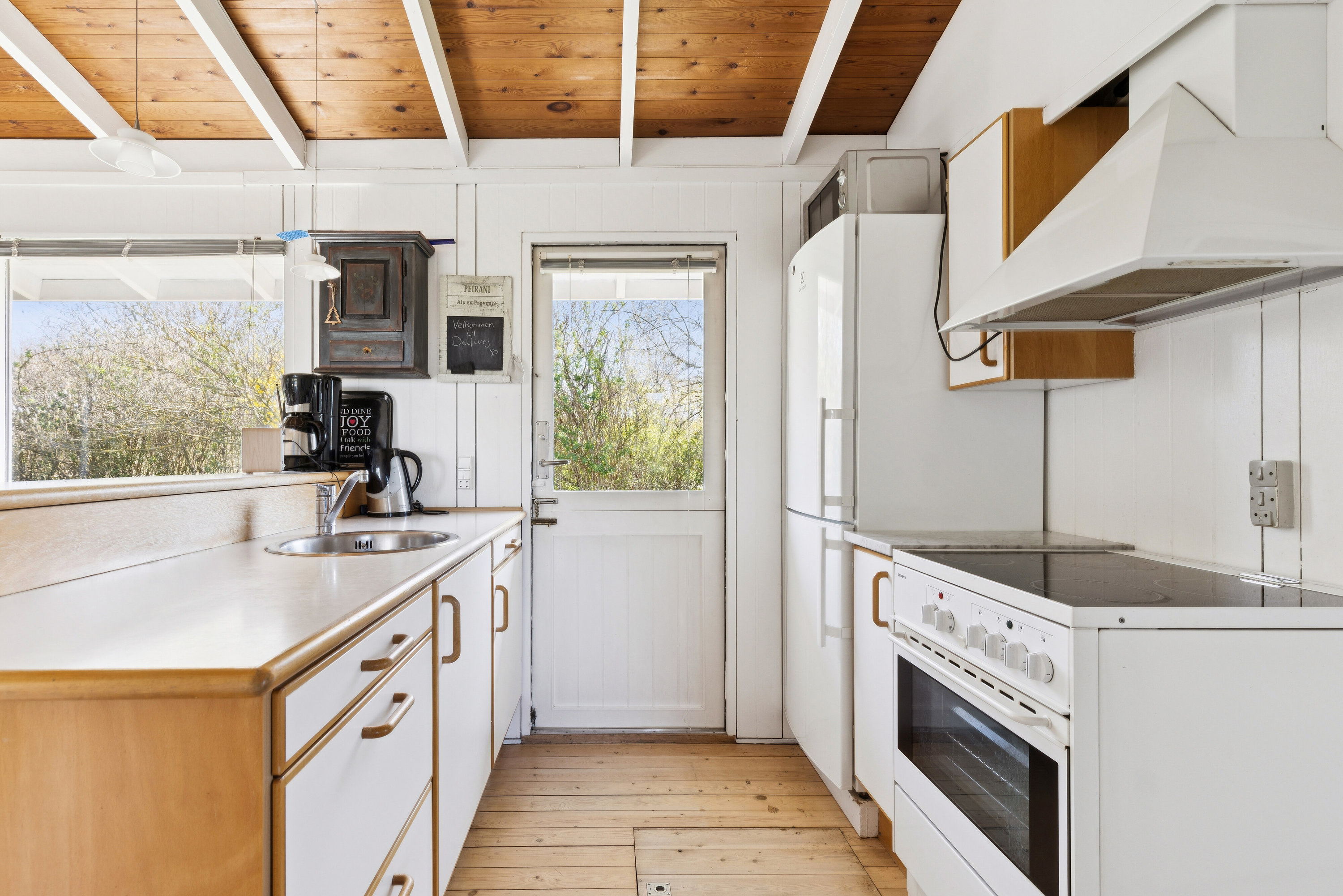 Fremhævet køkken billede i fuldskærmstilstand. Billede af Delfivej 11, Drøsselbjerg, 4200 Slagelse