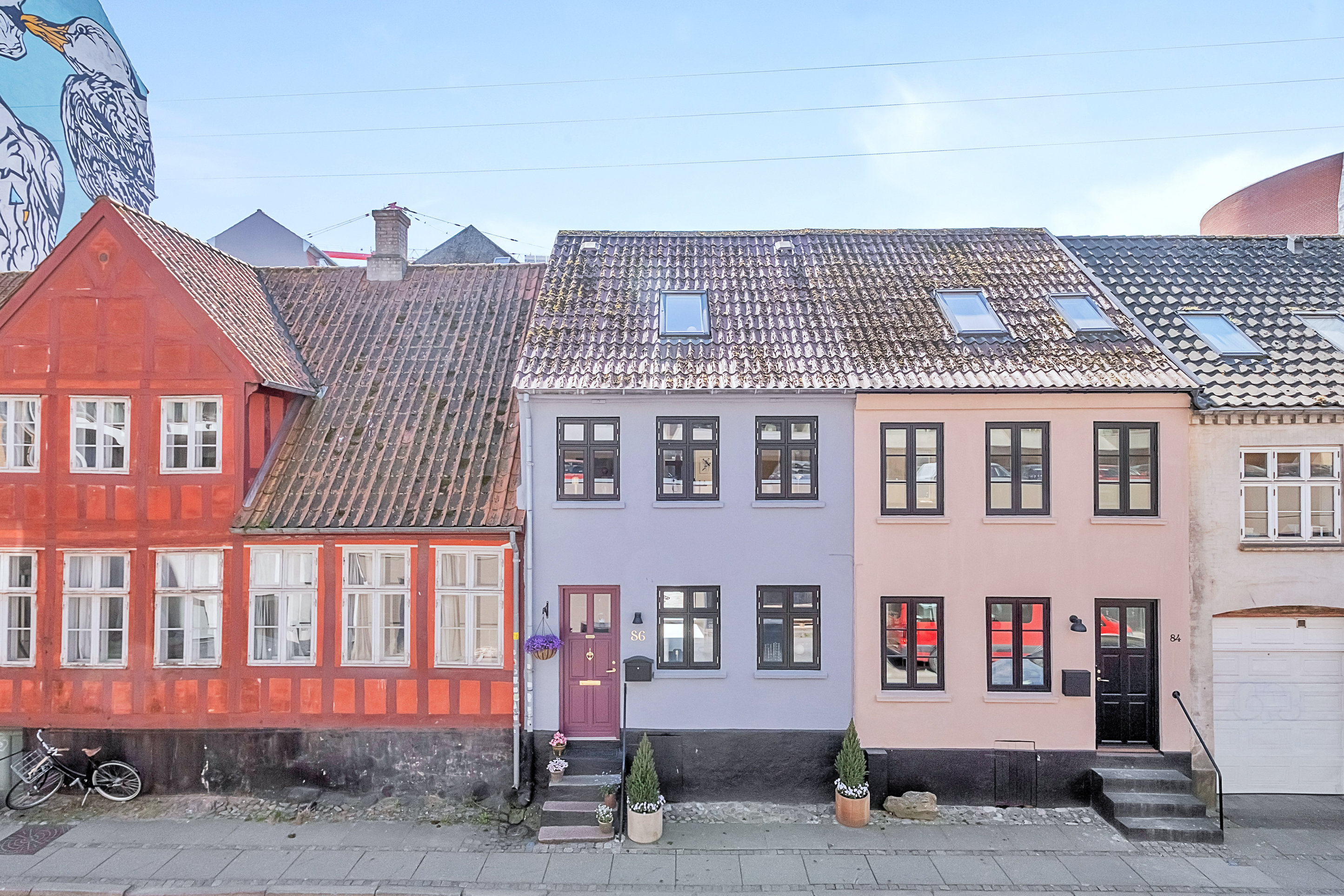 Fremhævet facade billede i fuldskærmstilstand. Billede af Fiskergade 86, 8000 Aarhus C