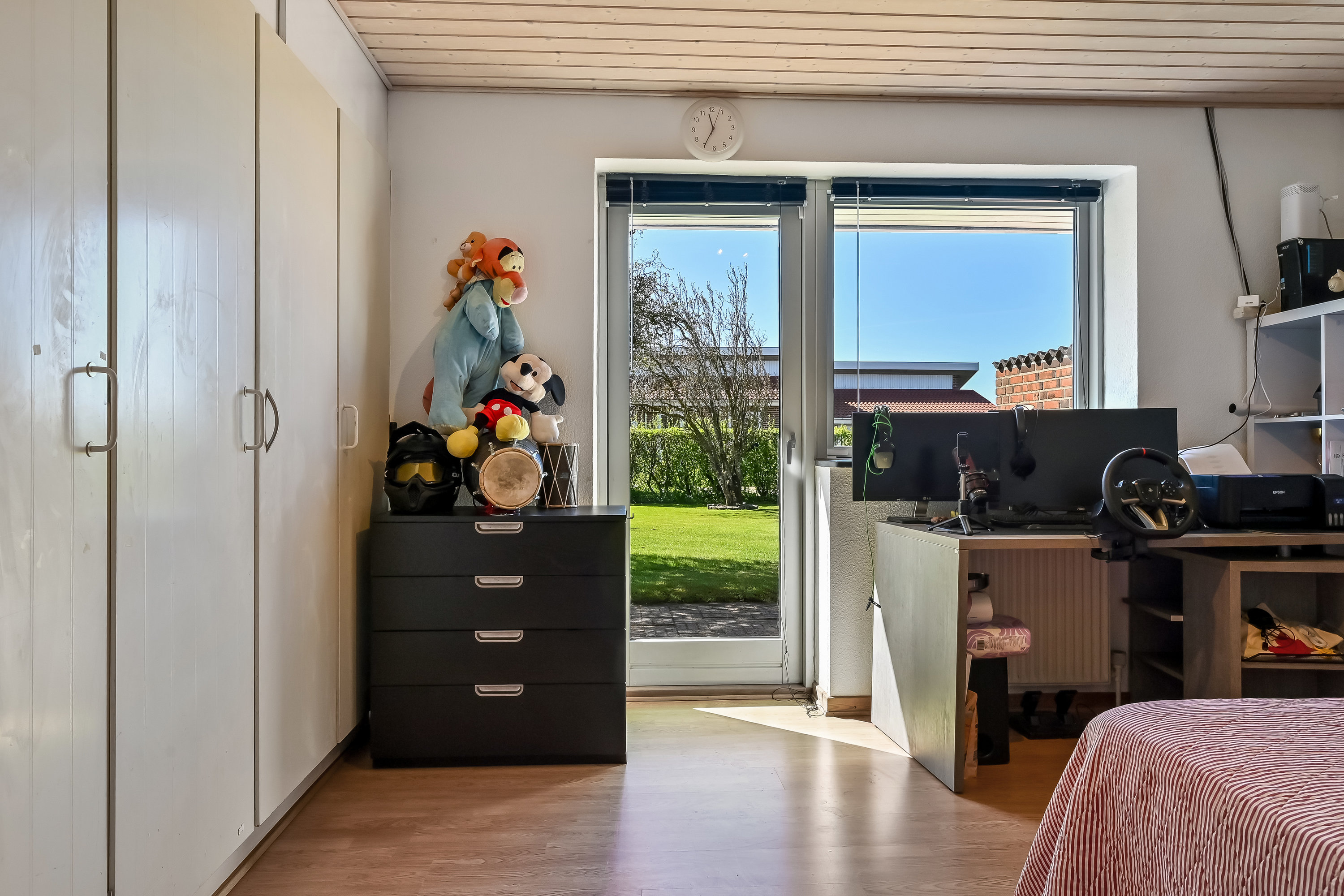 Fremhævet soveværelse billede i fuldskærmstilstand. Billede af Hjejlevej 155, 7451 Sunds