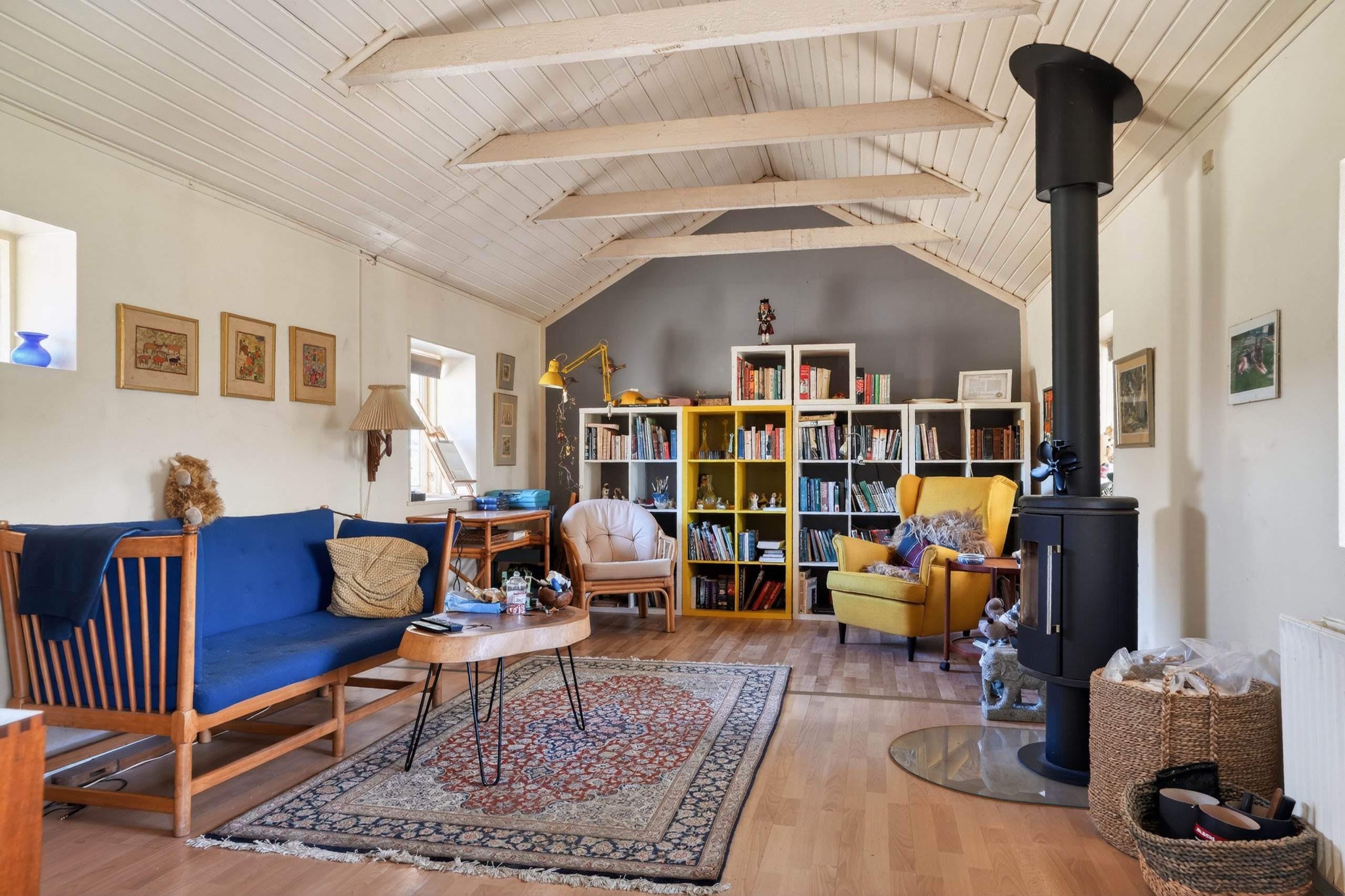 Fremhævet stue billede i fuldskærmstilstand. Billede af Telemansvej 1, Yderby Lyng, 4583 Sjællands Odde