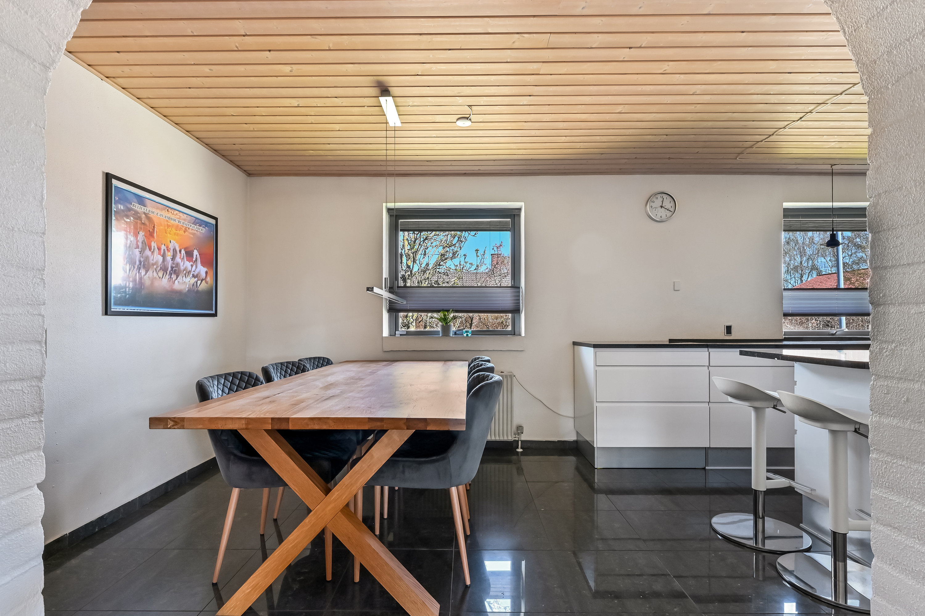 Fremhævet køkken billede i fuldskærmstilstand. Billede af Hjejlevej 155, 7451 Sunds