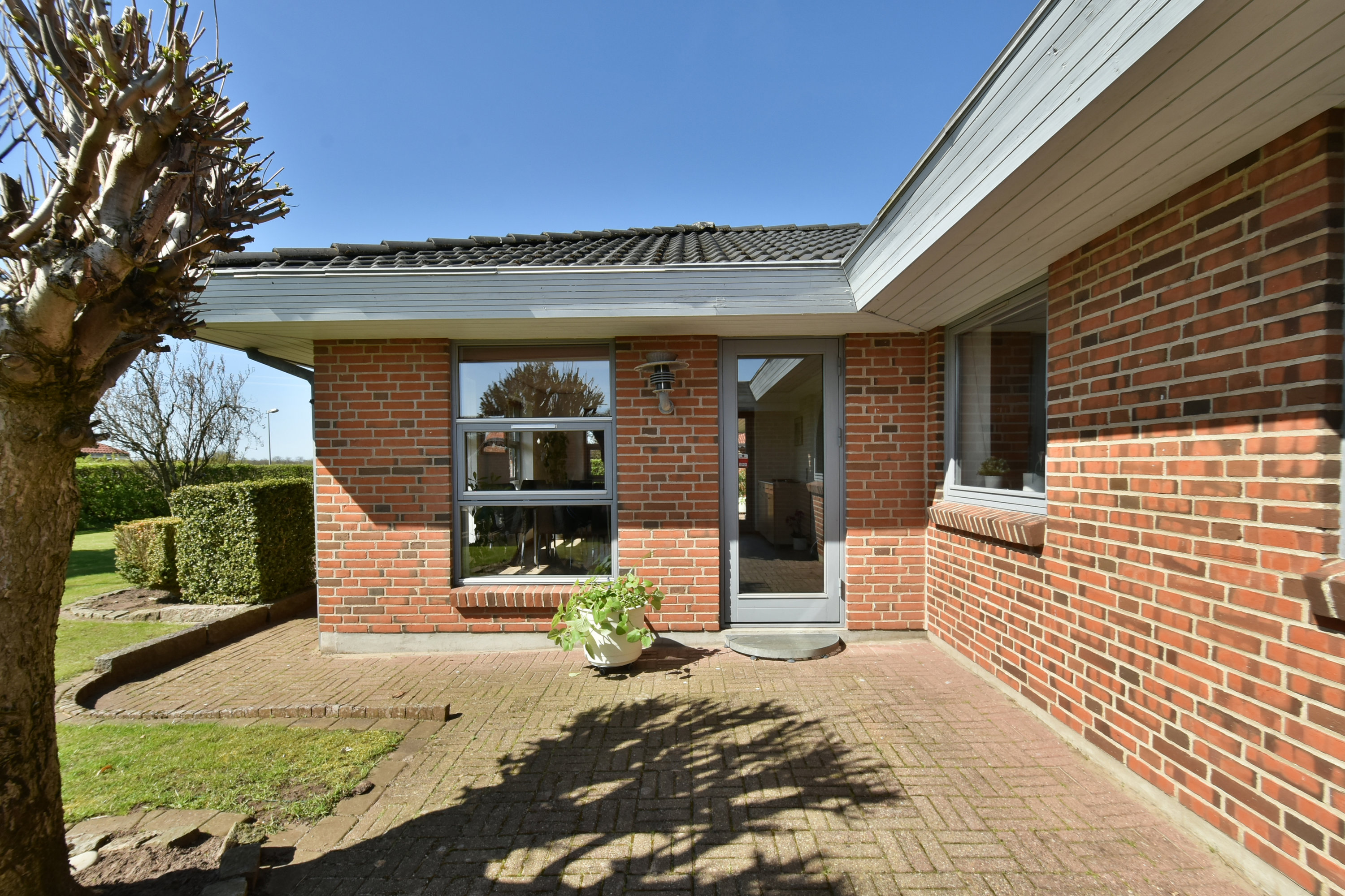 Fremhævet terrasse billede i fuldskærmstilstand. Billede af Hjejlevej 155, 7451 Sunds