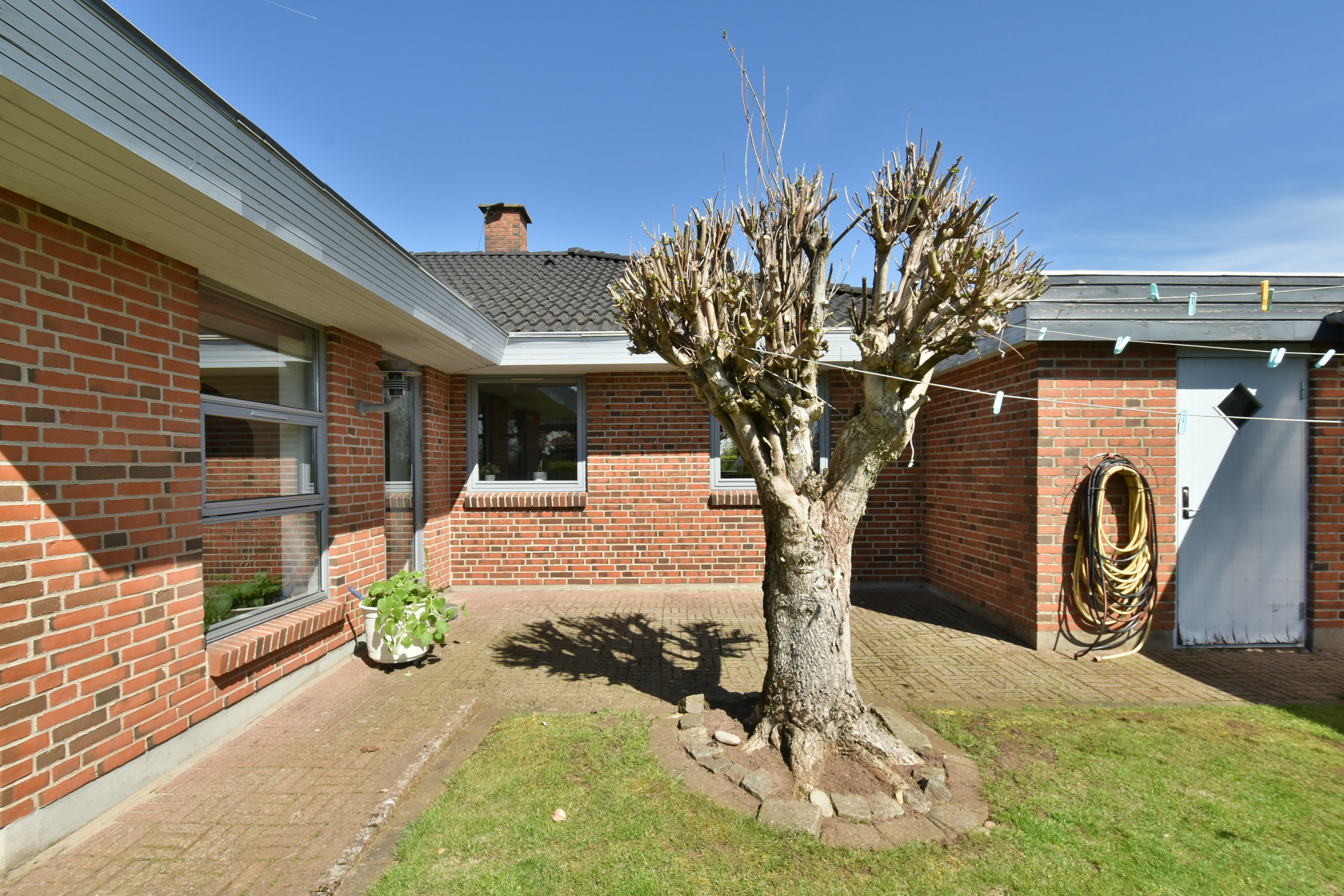 Fremhævet terrasse billede i fuldskærmstilstand. Billede af Hjejlevej 155, 7451 Sunds