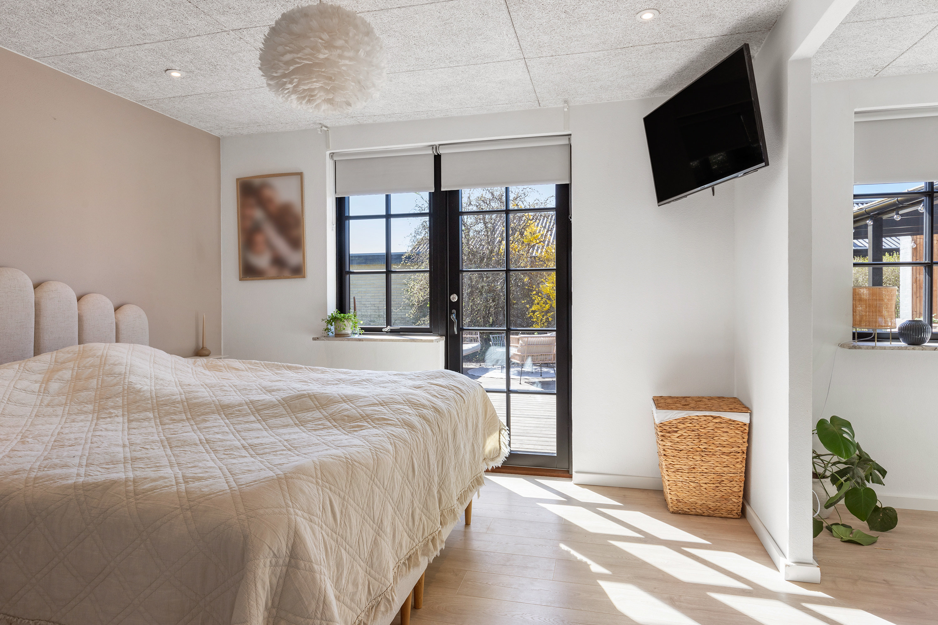 Fremhævet soveværelse billede i fuldskærmstilstand. Billede af Høgevej 15, 9440 Aabybro