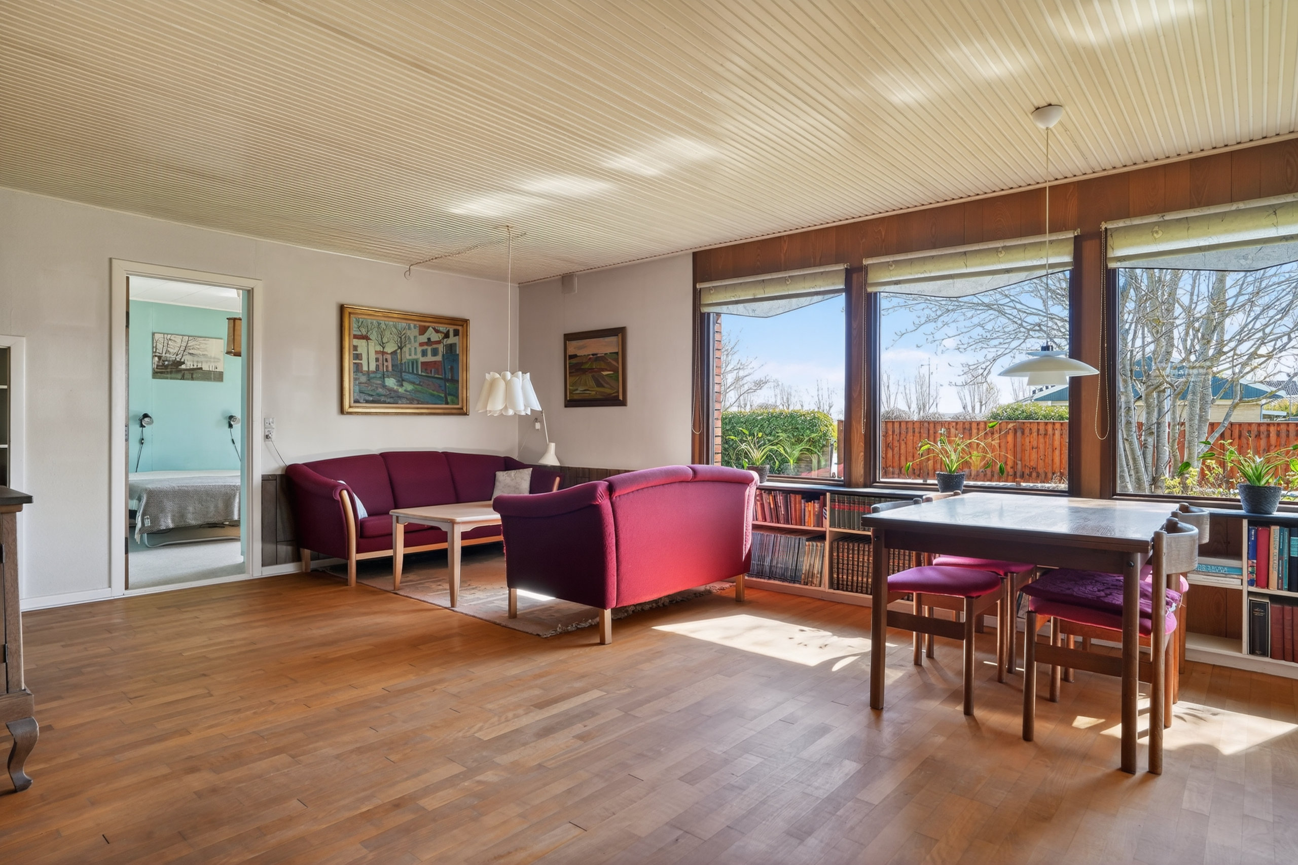 Fremhævet stue billede i fuldskærmstilstand. Billede af Kingosvej 69, 4500 Nykøbing Sj