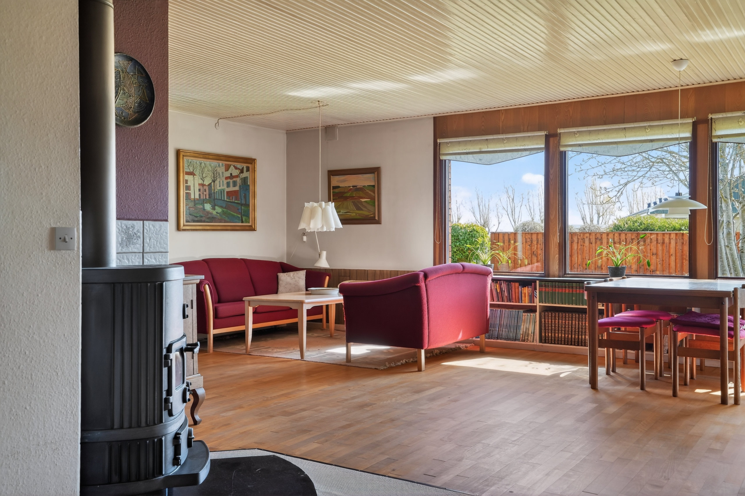 Fremhævet stue billede i fuldskærmstilstand. Billede af Kingosvej 69, 4500 Nykøbing Sj