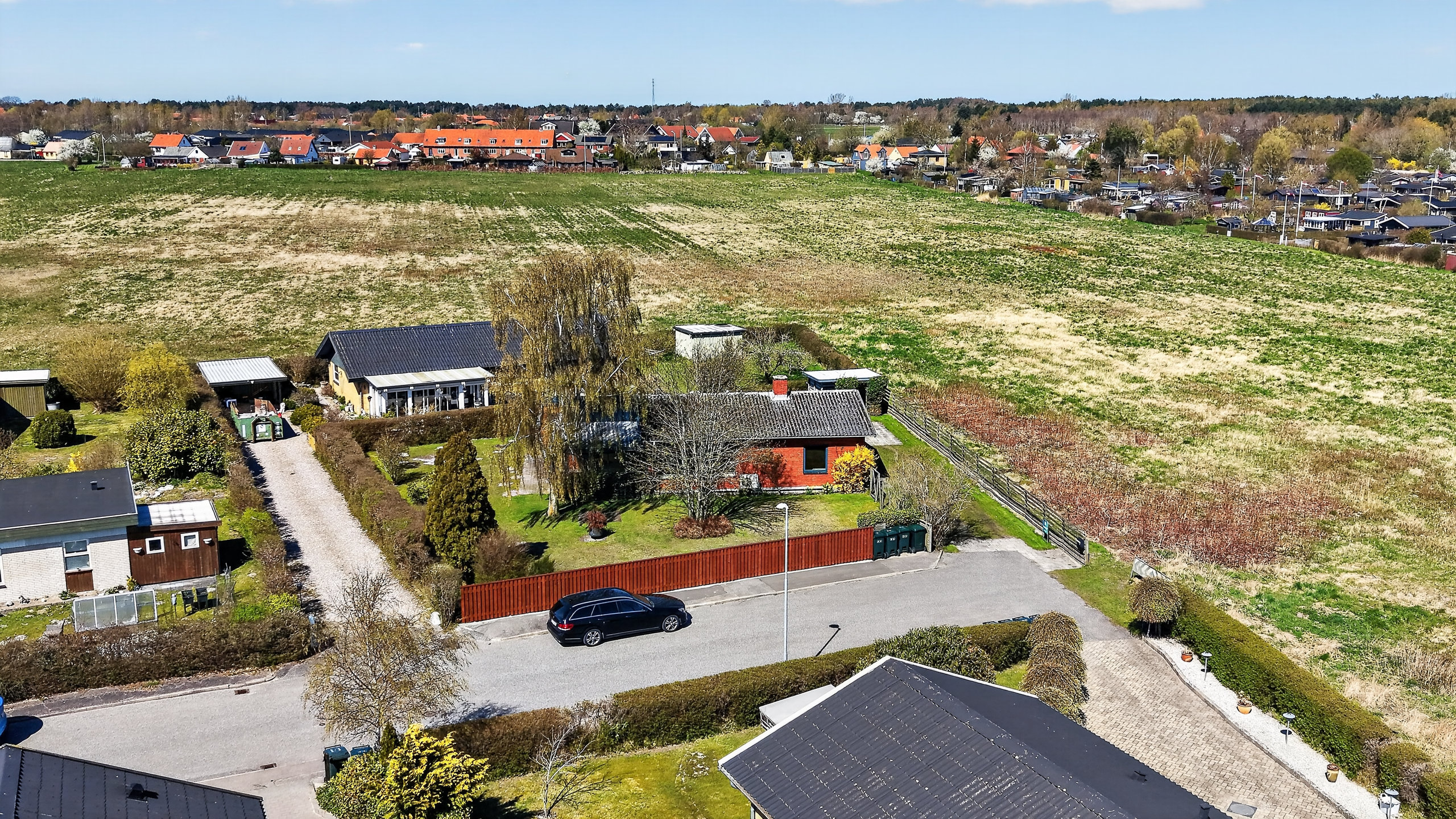 Fremhævet luftfoto billede i fuldskærmstilstand. Billede af Kingosvej 69, 4500 Nykøbing Sj