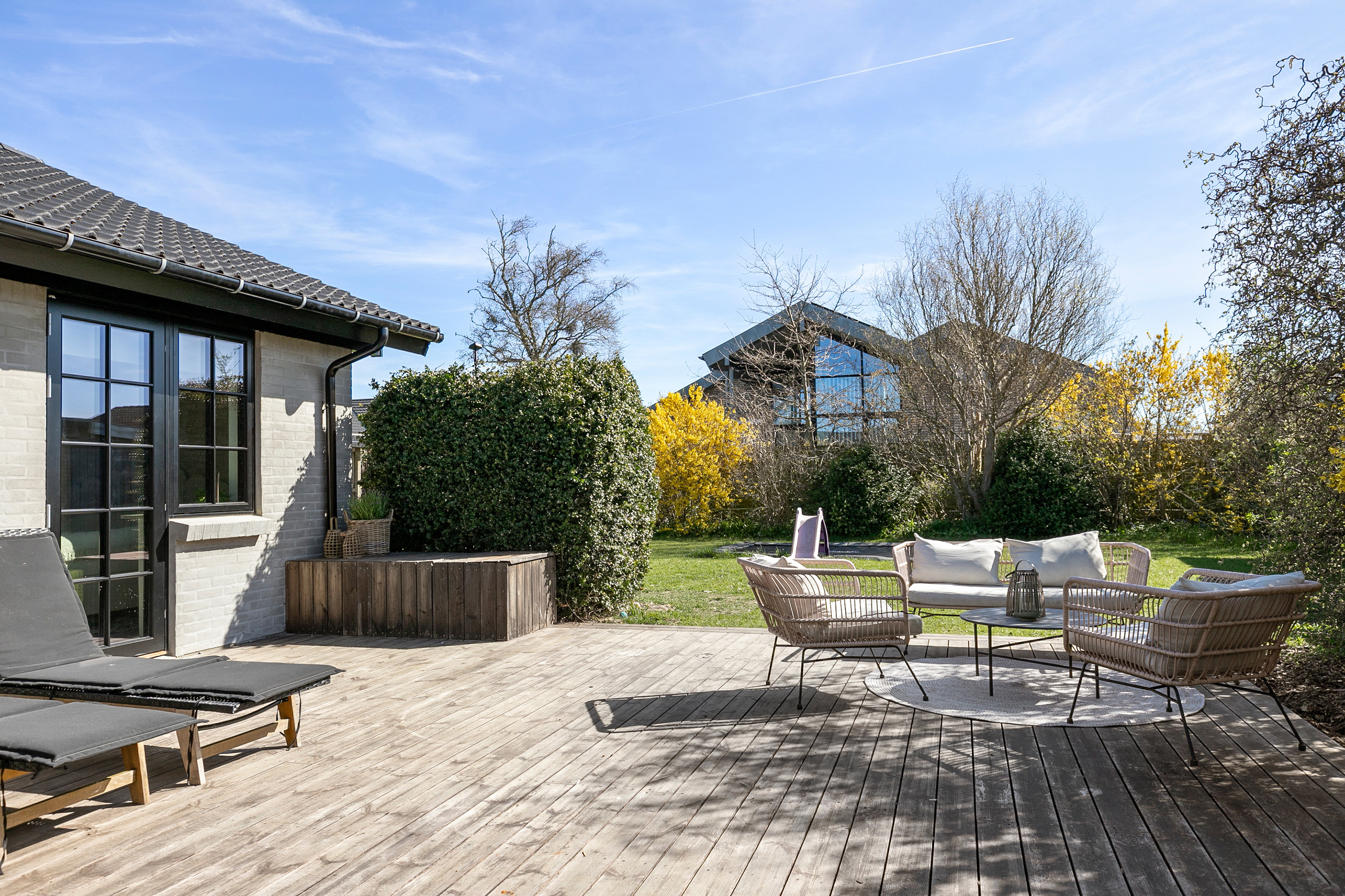 Fremhævet terrasse billede i fuldskærmstilstand. Billede af Høgevej 15, 9440 Aabybro