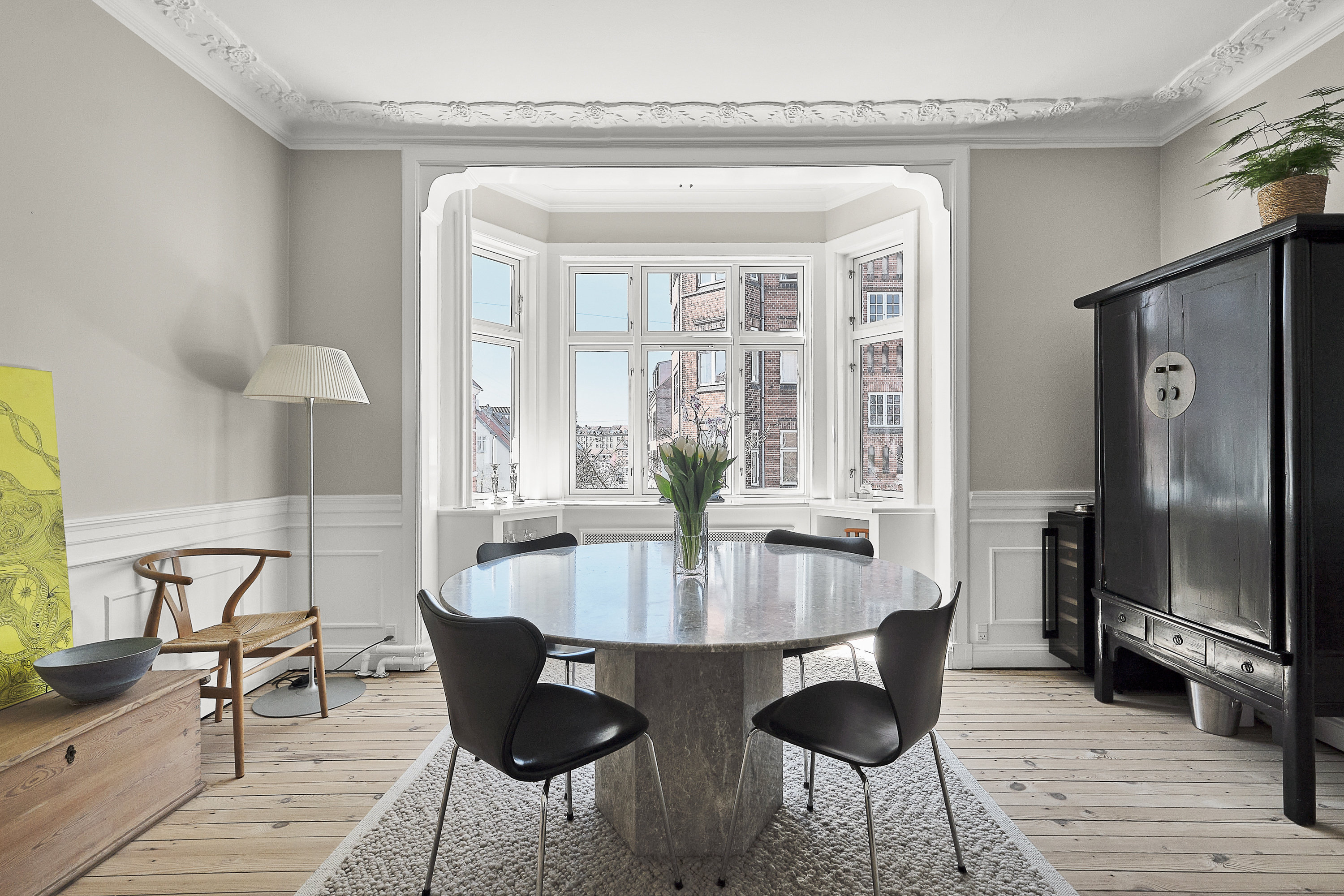 Fremhævet stue billede i fuldskærmstilstand. Billede af Ewaldsgade 14, 1. tv., 8000 Aarhus C