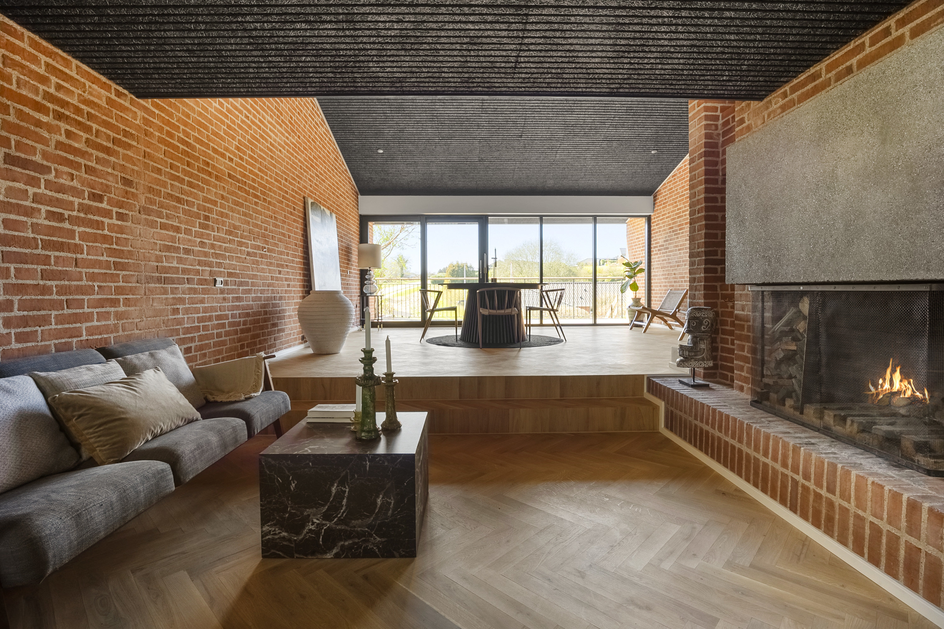 Fremhævet stue billede i fuldskærmstilstand. Billede af Ejsbølvej 44, 6100 Haderslev